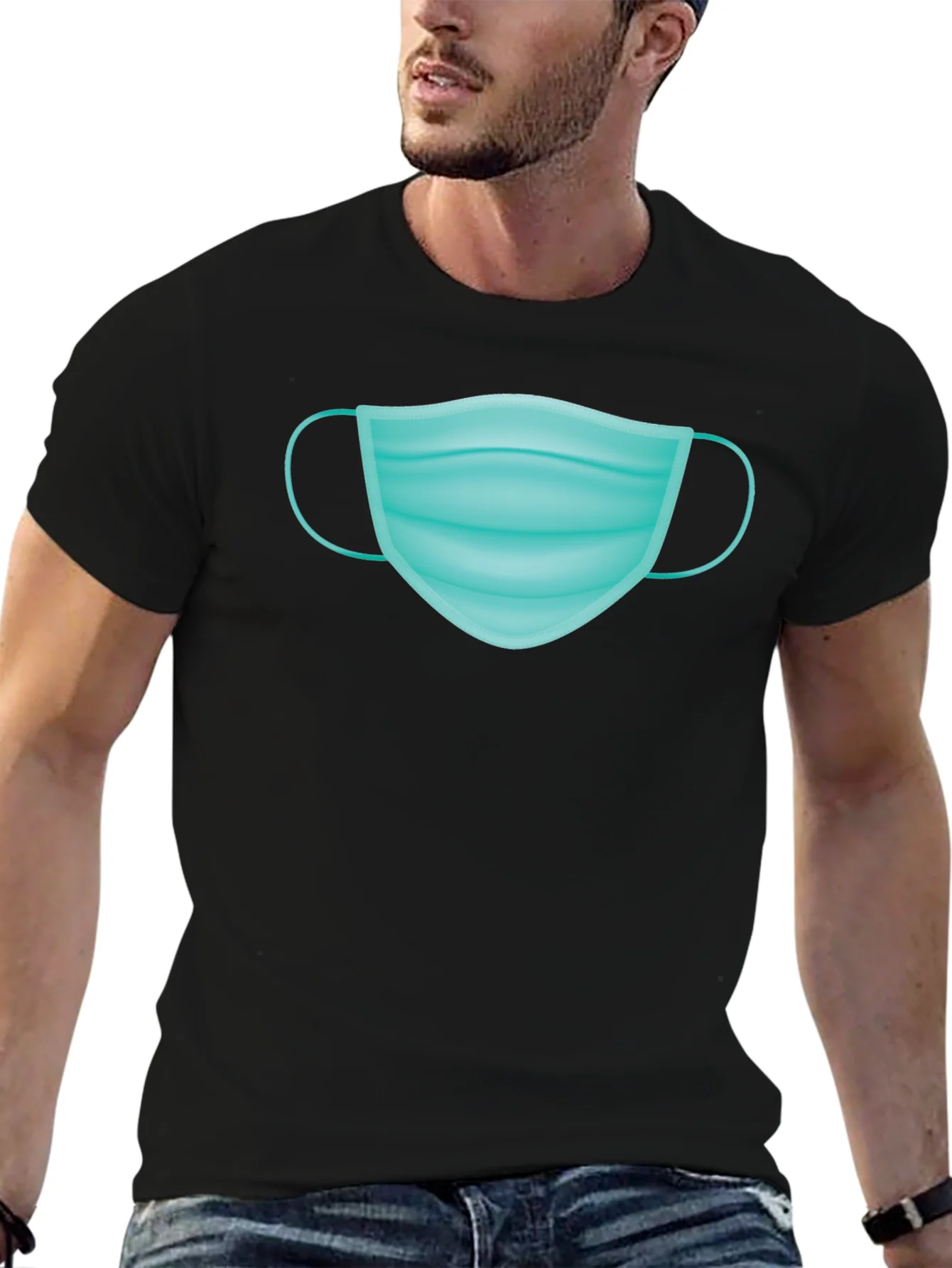 Rebbecca Mask Graphic T-Shirt - Stay Safe in Style