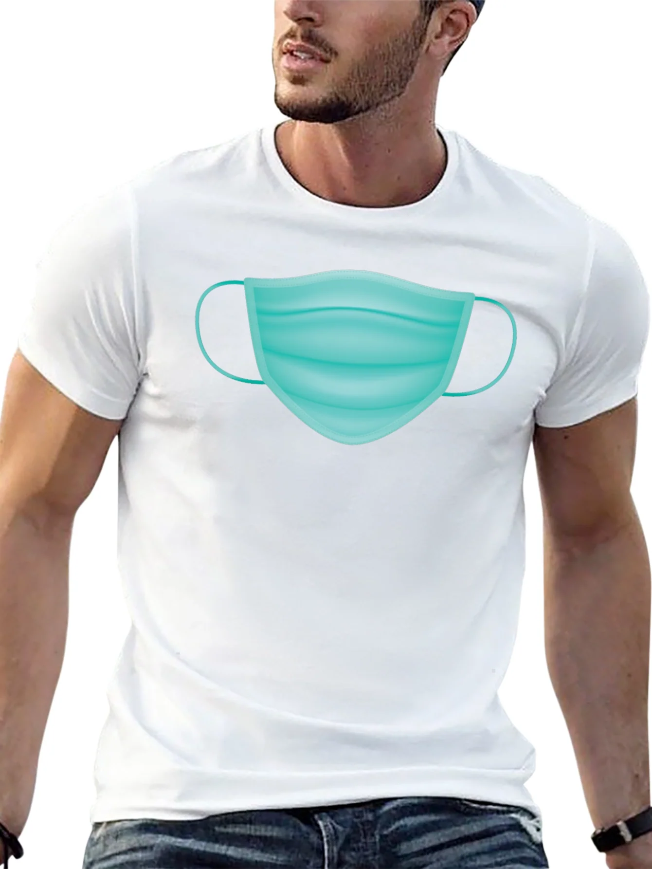 Rebbecca Mask Graphic T-Shirt - Stay Safe in Style