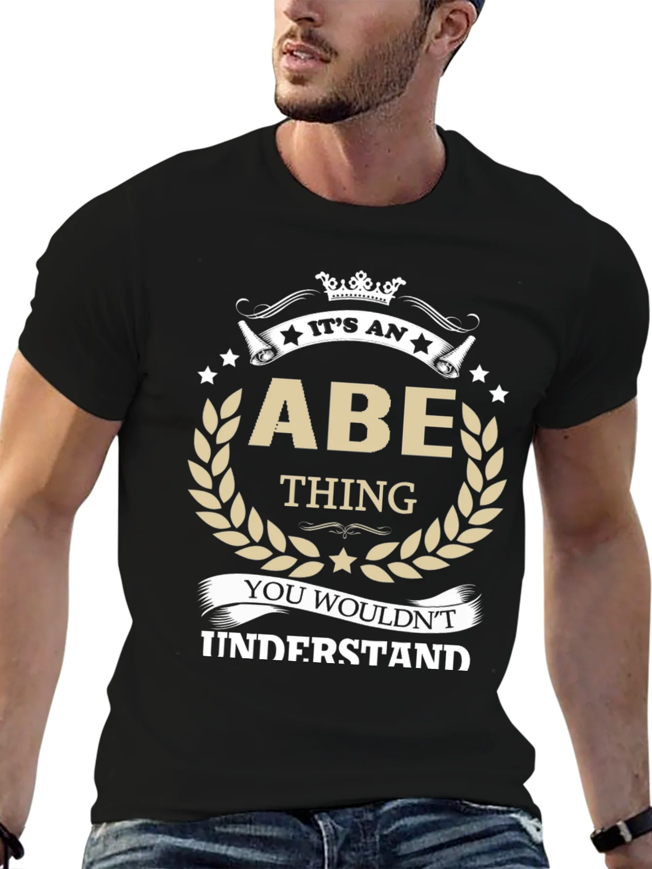 Camiseta Negra: Es Cosa de Abe No Entender¨ªas