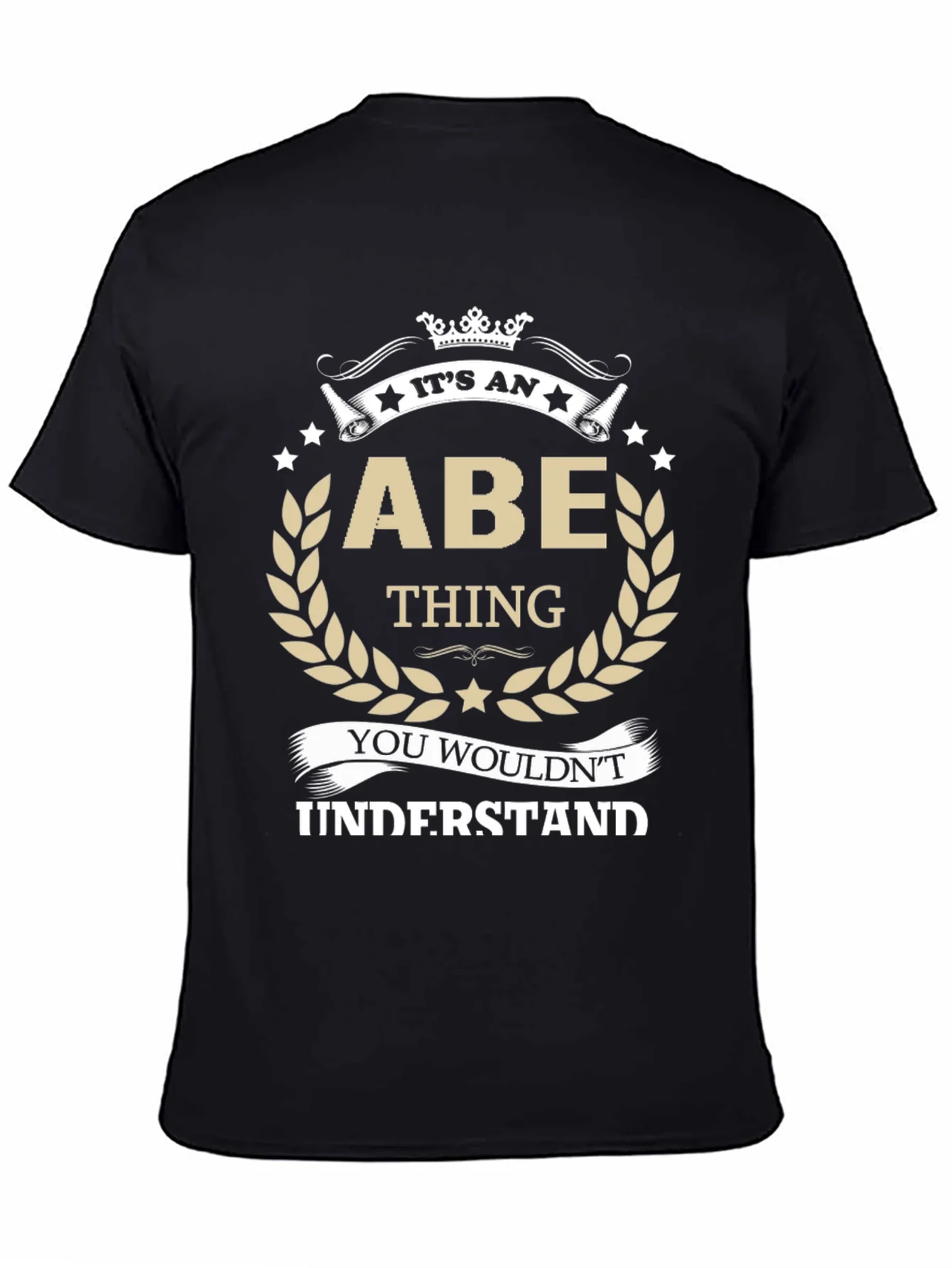Camiseta Negra: Es Cosa de Abe No Entender¨ªas