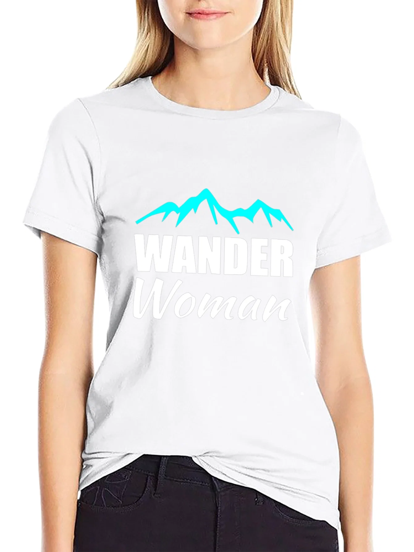 Rebbecca Wander Woman Graphic Tee - Adventurous Style
