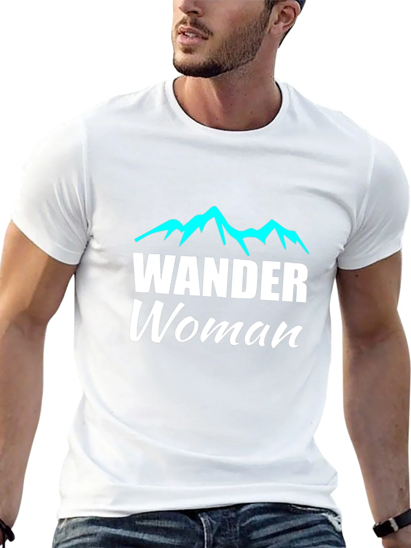 Rebbecca Wander Woman Graphic Tee - Adventurous Style