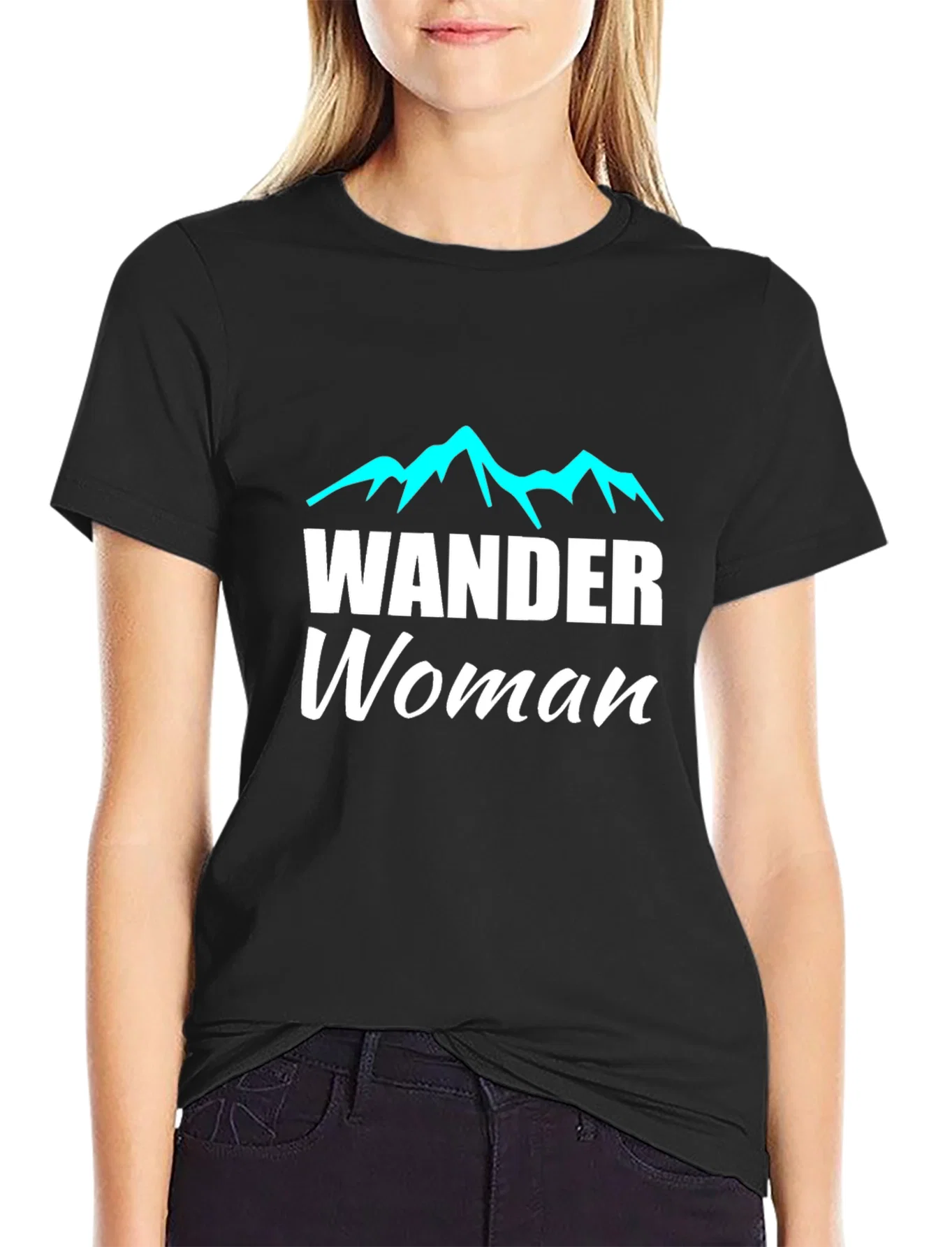 Rebbecca Wander Woman Graphic Tee - Adventurous Style
