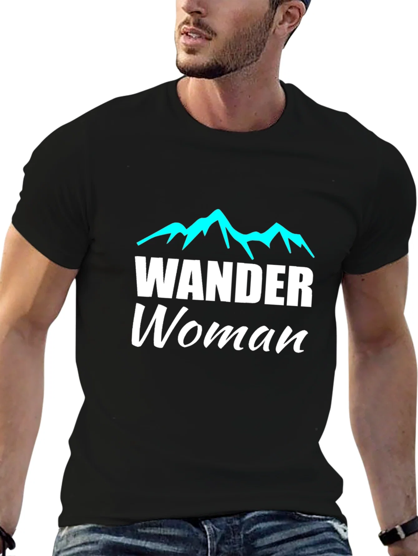 Rebbecca Wander Woman Graphic Tee - Adventurous Style