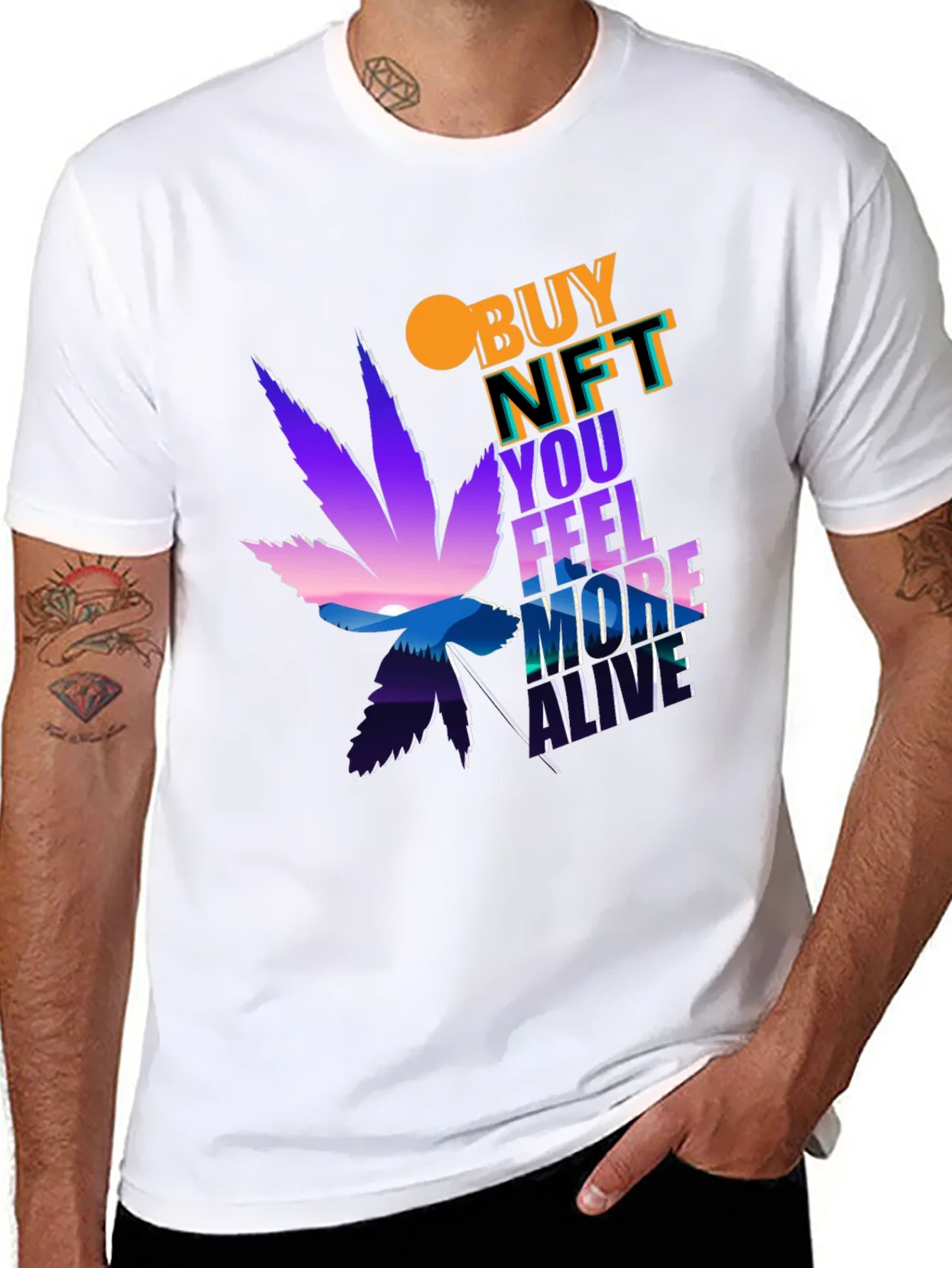 Rebbecca Buy NFT T-Shirt: Feel More Alive