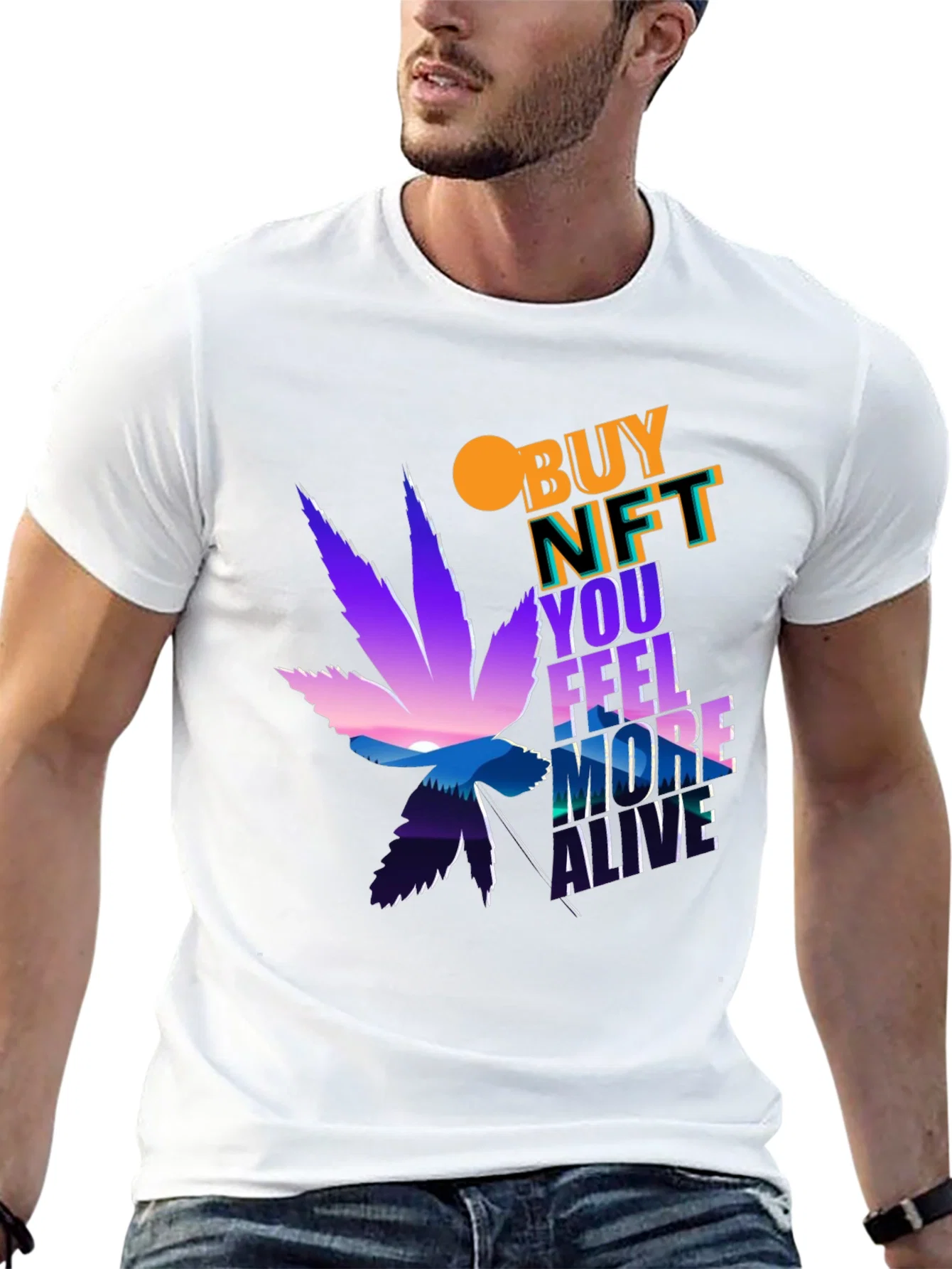 Rebbecca Buy NFT T-Shirt: Feel More Alive