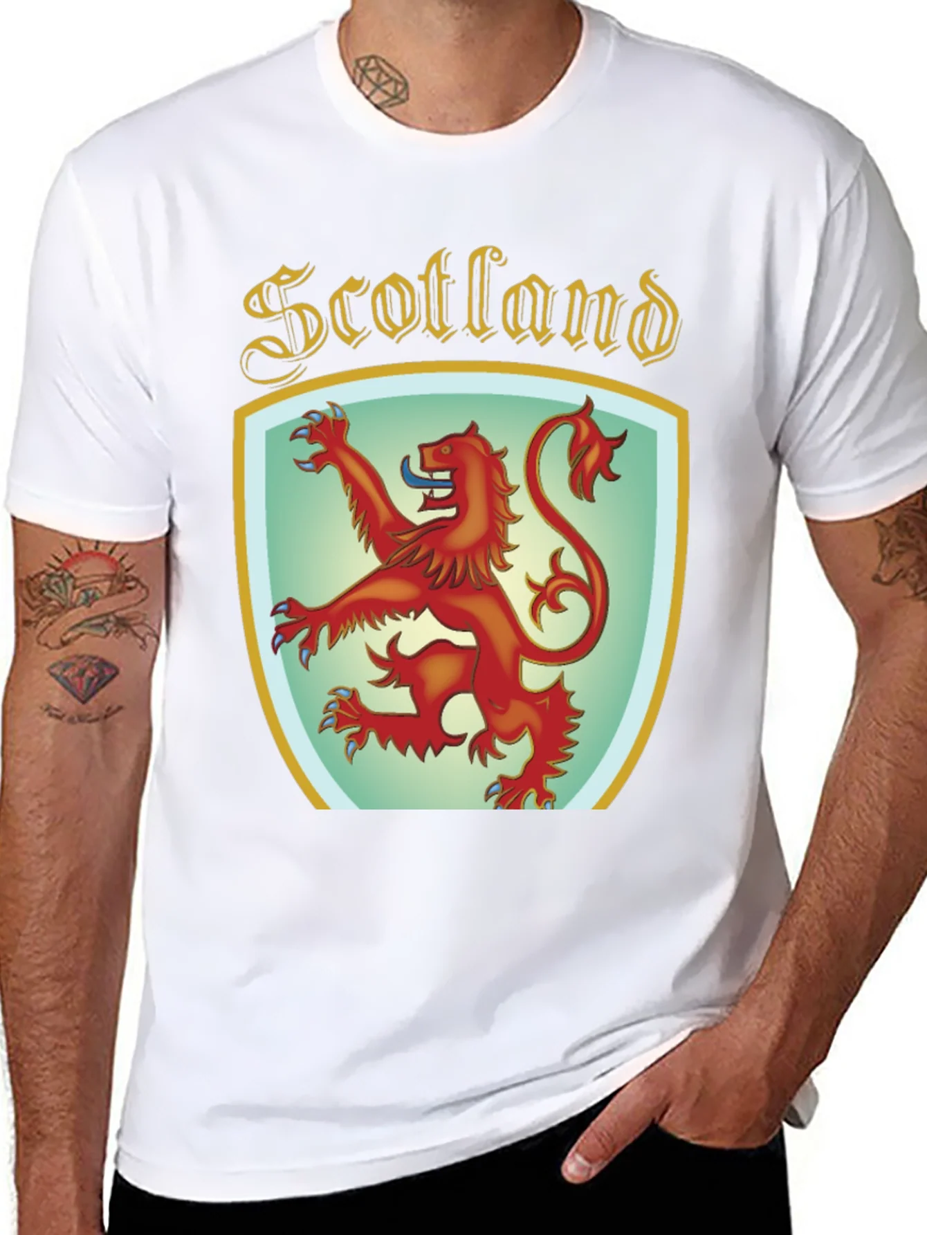 Rebbecca Scotland Lion Rampant Crest T-Shirt