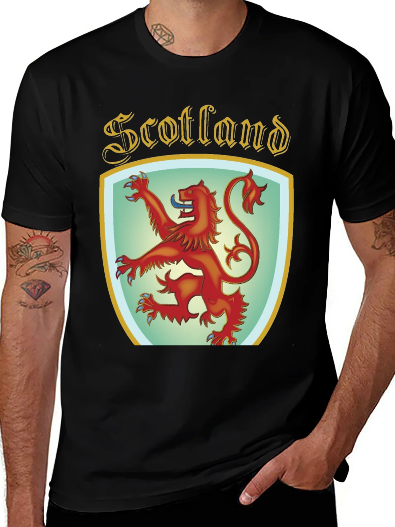 Rebbecca Scotland Lion Rampant Crest T-Shirt