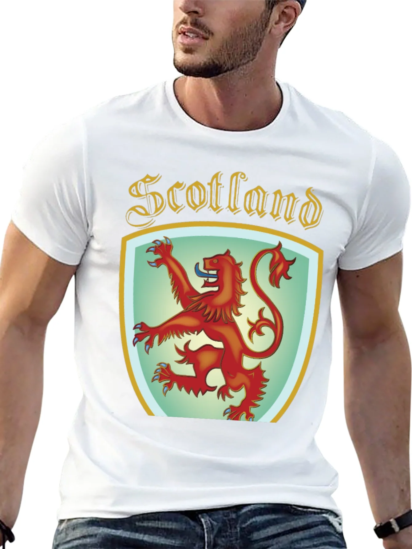 Rebbecca Scotland Lion Rampant Crest T-Shirt