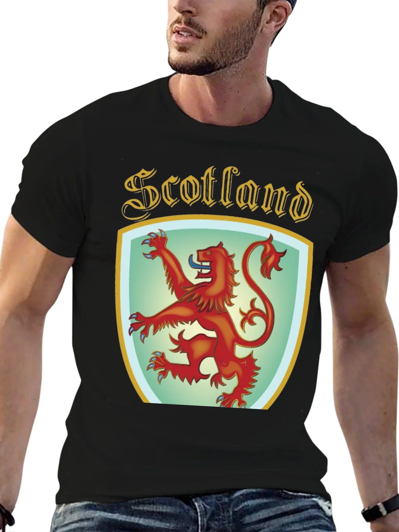 Rebbecca Scotland Lion Rampant Crest T-Shirt