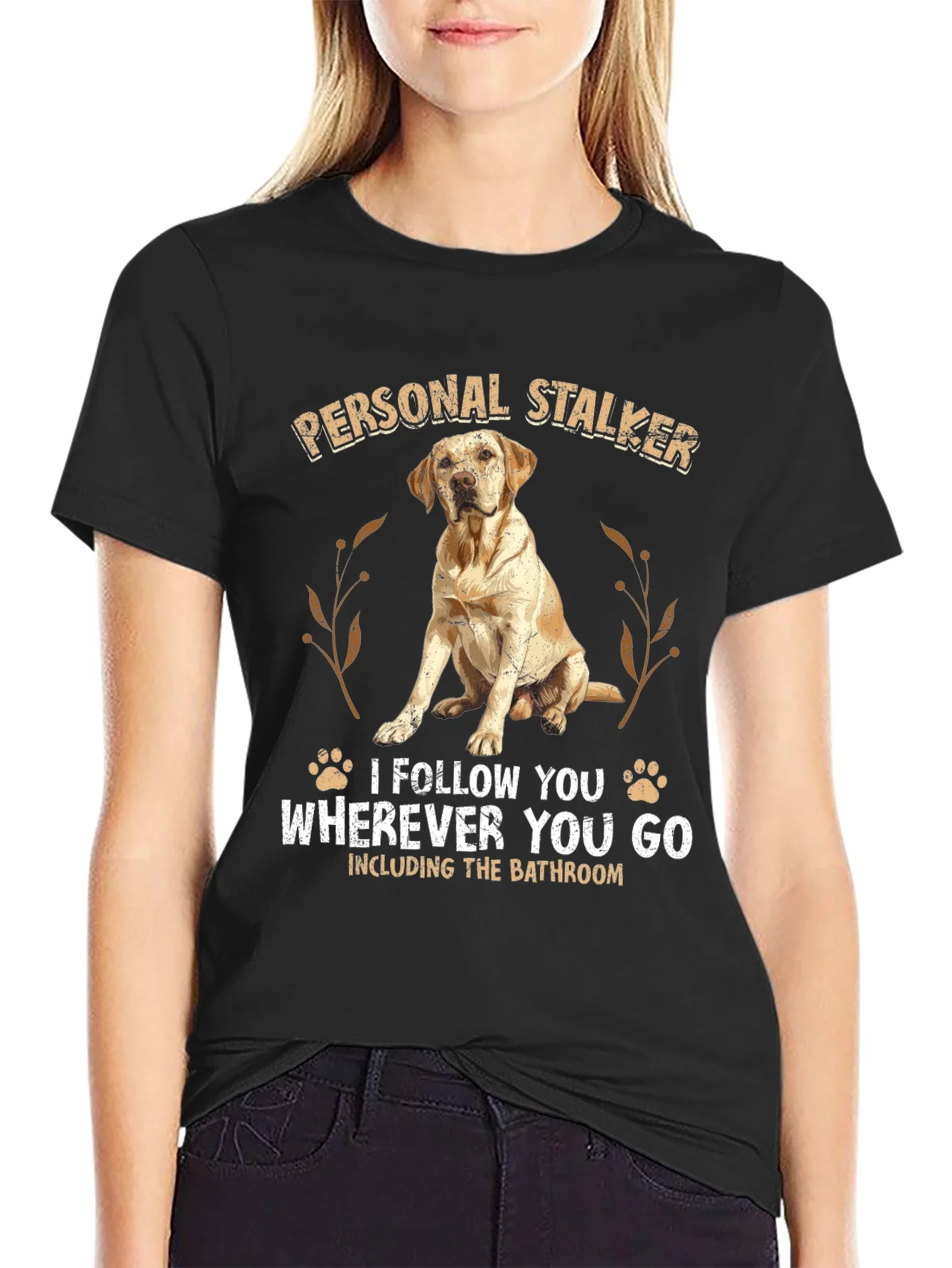 Rebbecca Personal Stalker Dog Graphic Tee