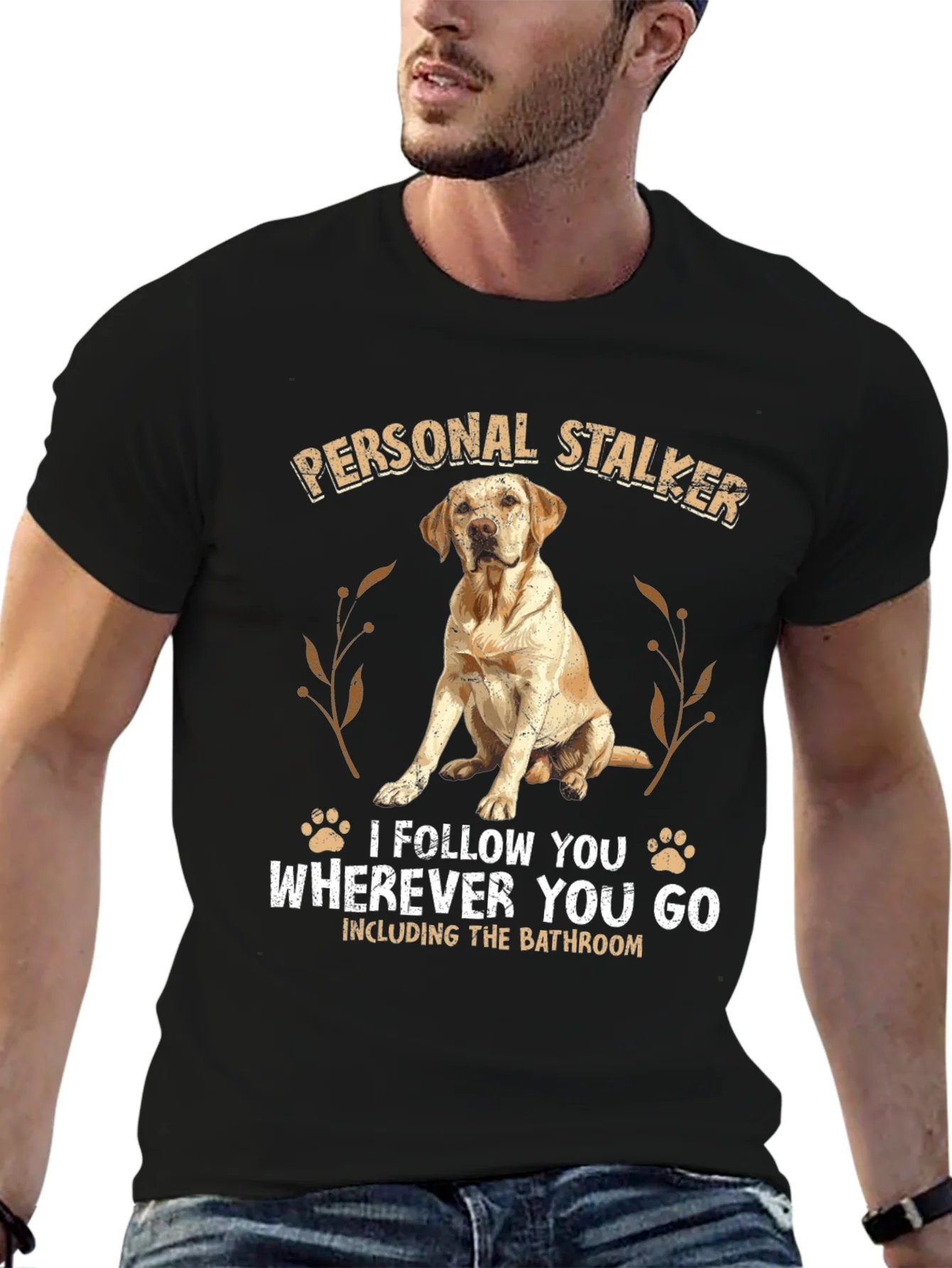 Rebbecca Personal Stalker Dog Graphic Tee