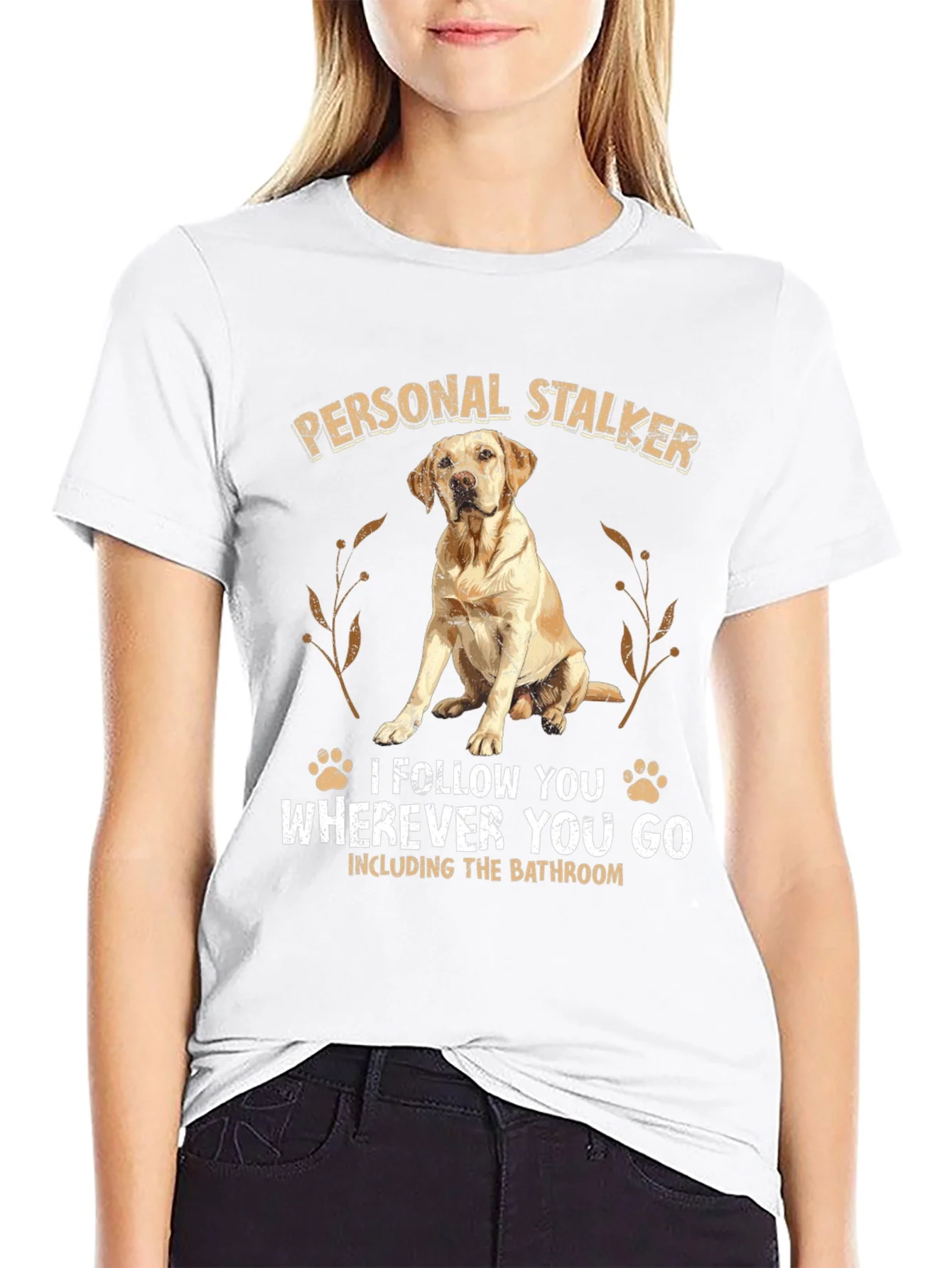 Rebbecca Personal Stalker Dog Graphic Tee