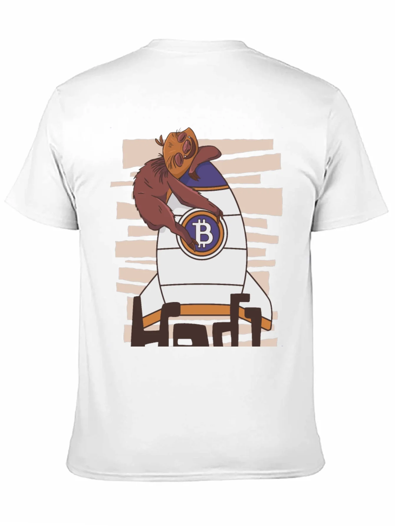 Rebbecca Bitcoin Sloth Rocket T-Shirt