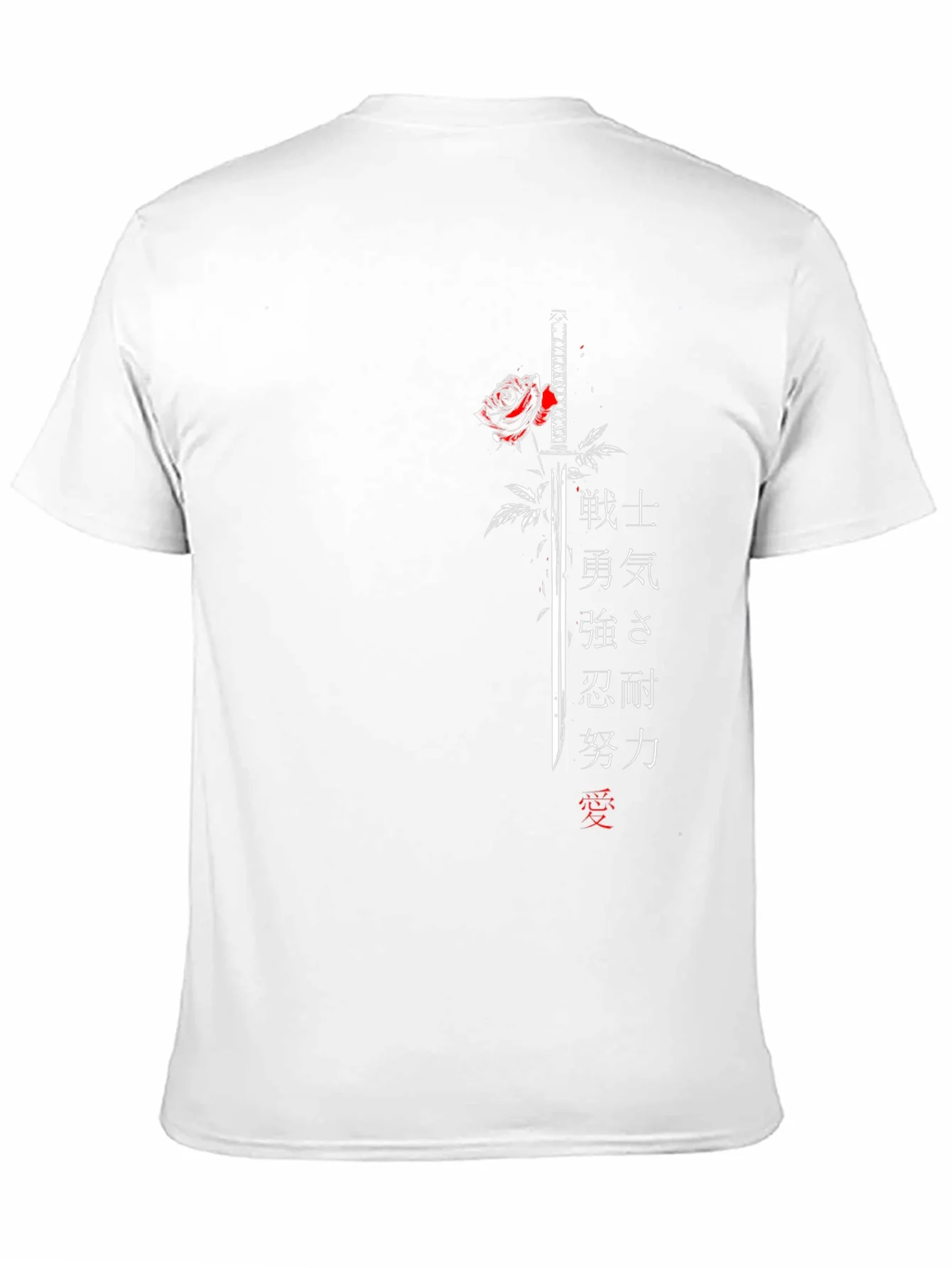 Rebbecca Samurai Sword & Rose Graphic Tee