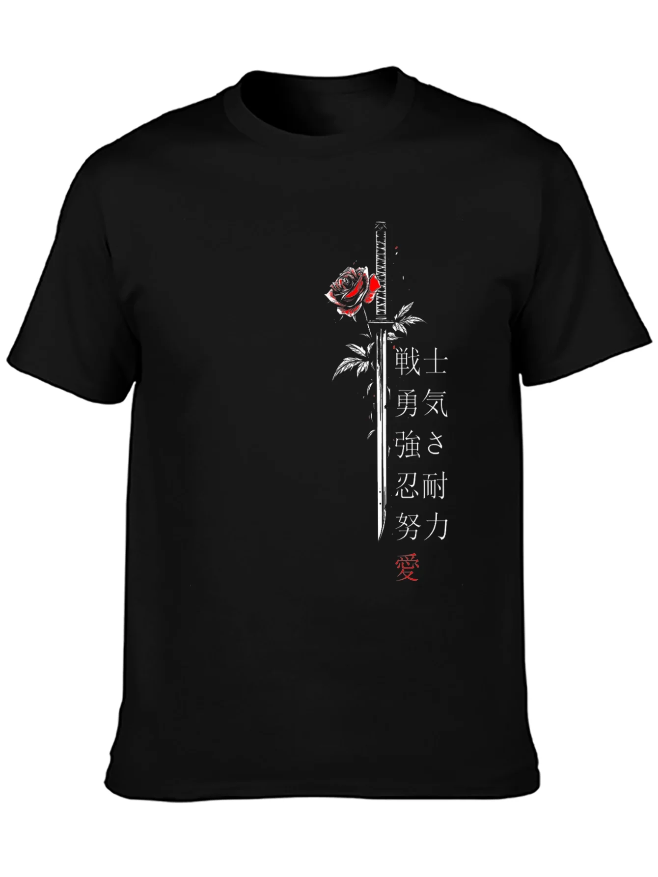 Rebbecca Samurai Sword & Rose Graphic Tee