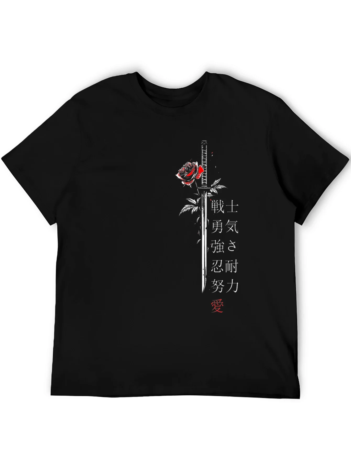 Rebbecca Samurai Sword & Rose Graphic Tee