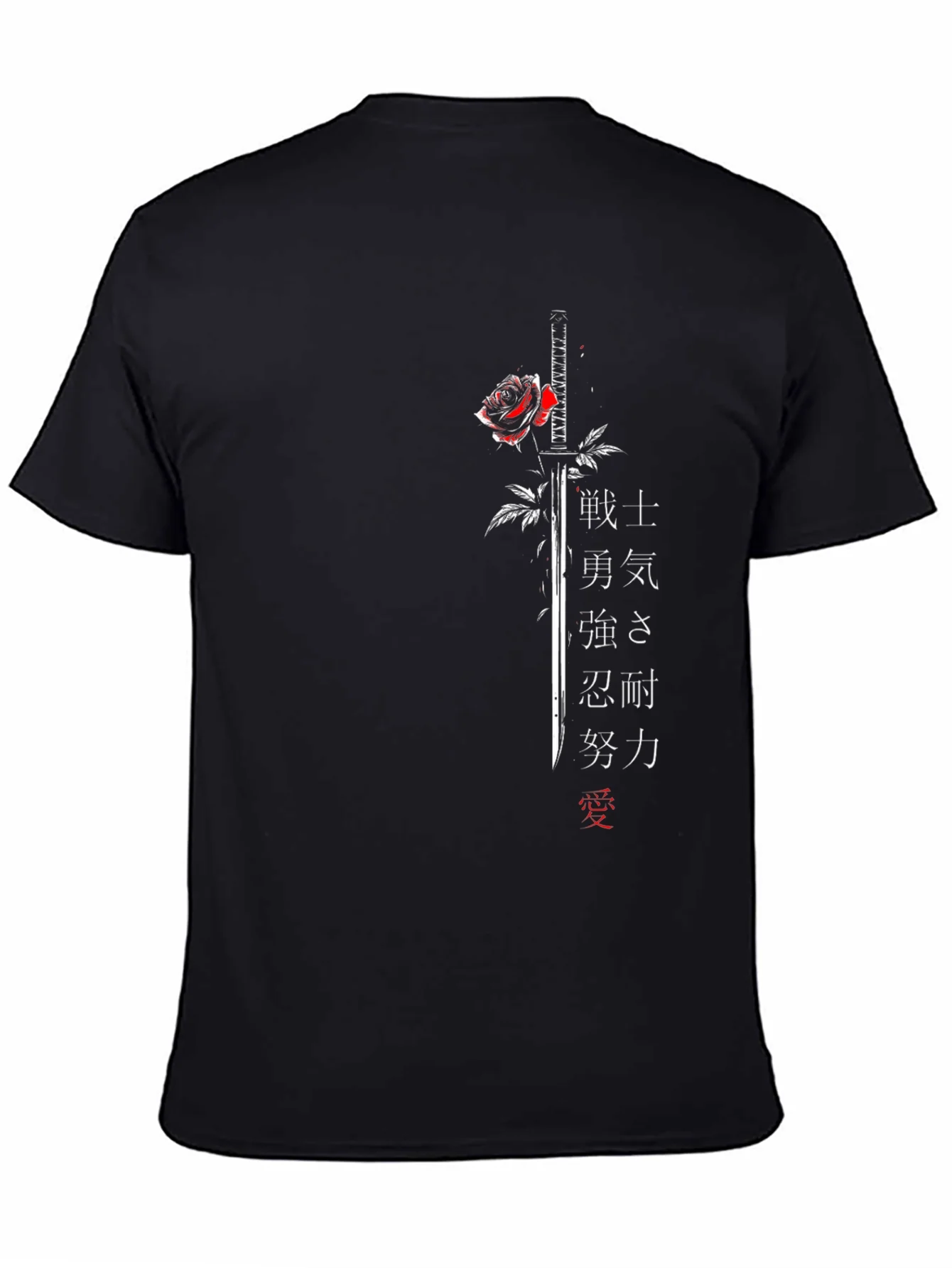 Rebbecca Samurai Sword & Rose Graphic Tee