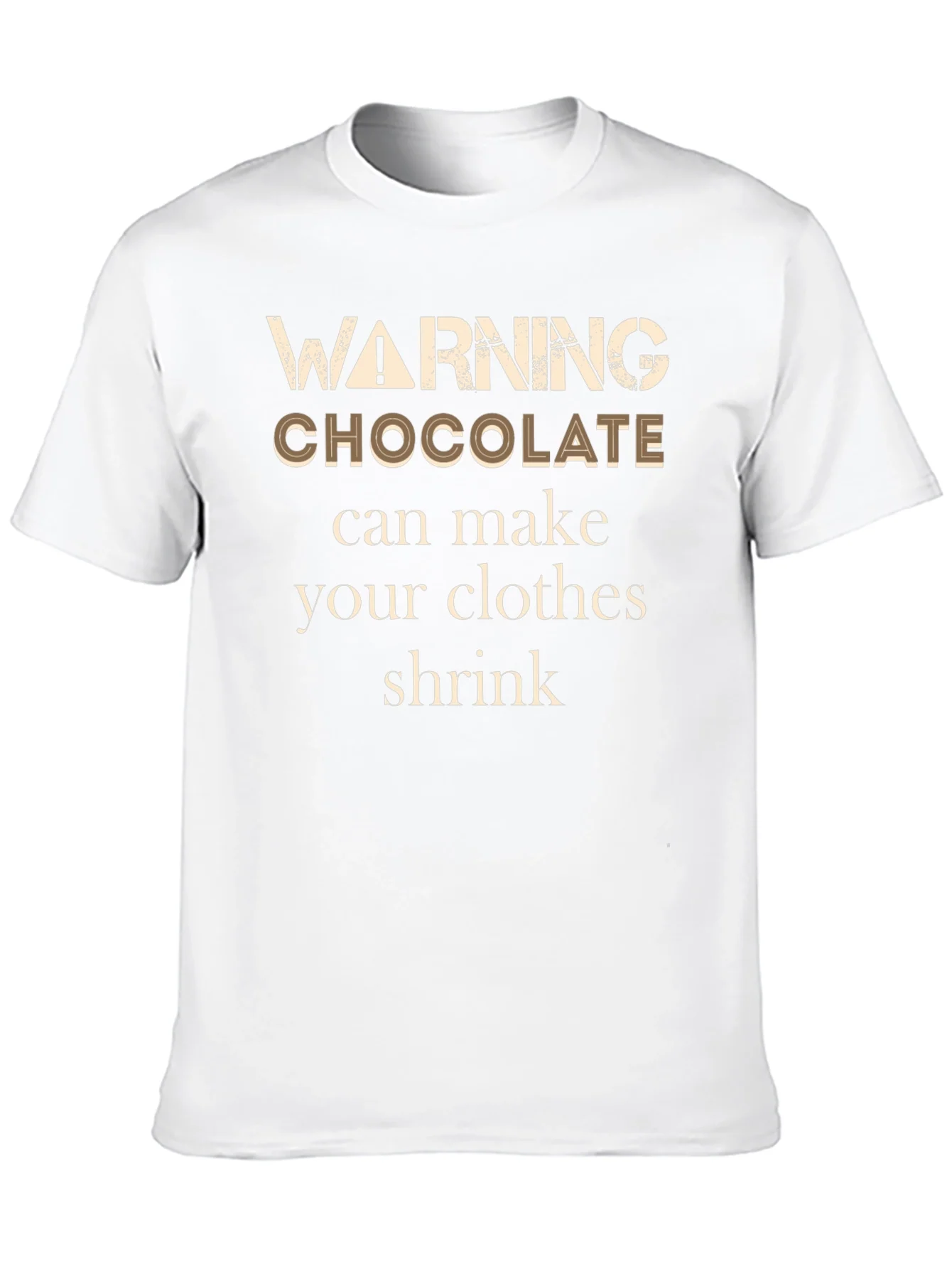 Camiseta Negra Chocolate Shrink