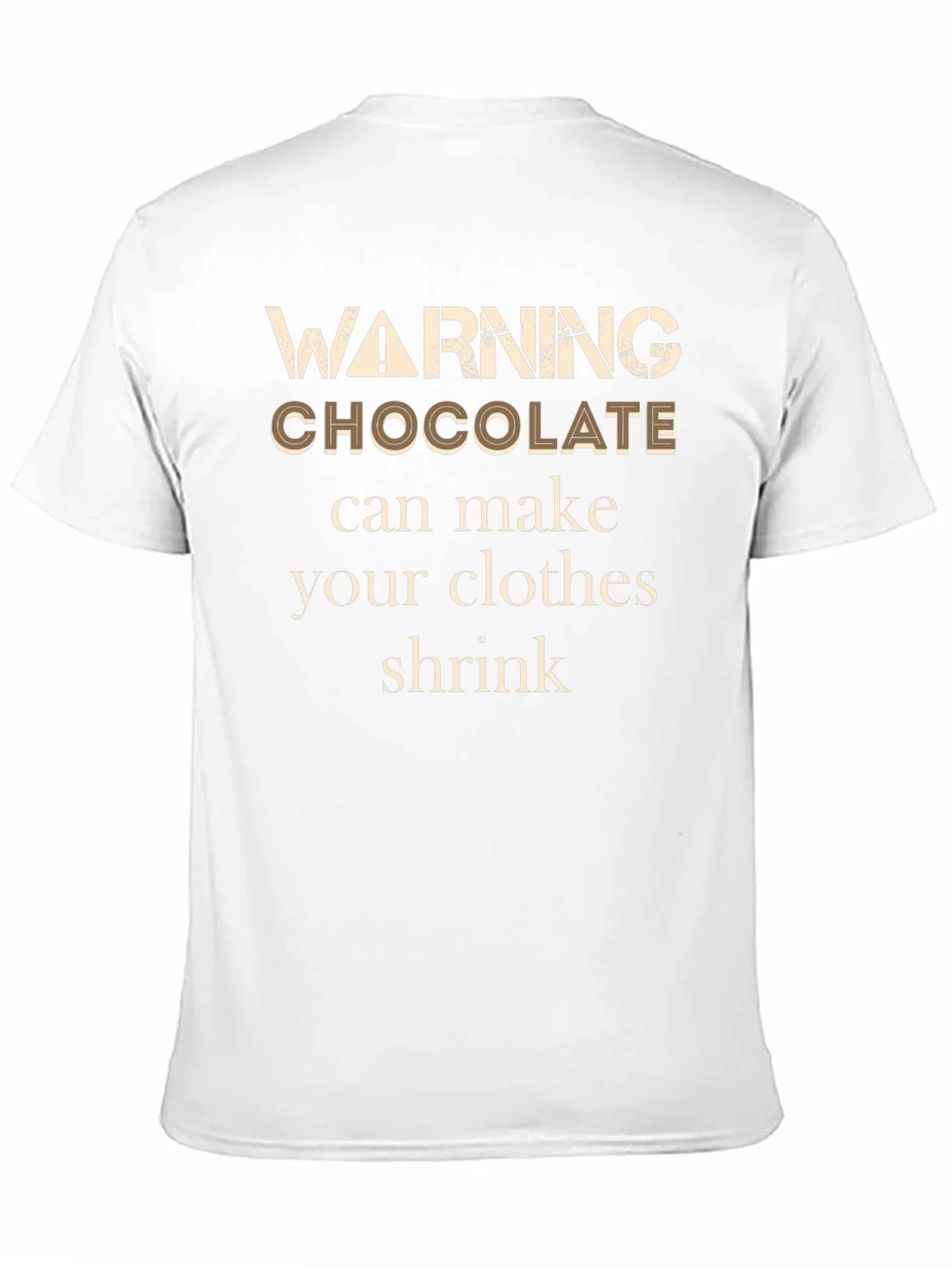 Camiseta Negra Chocolate Shrink