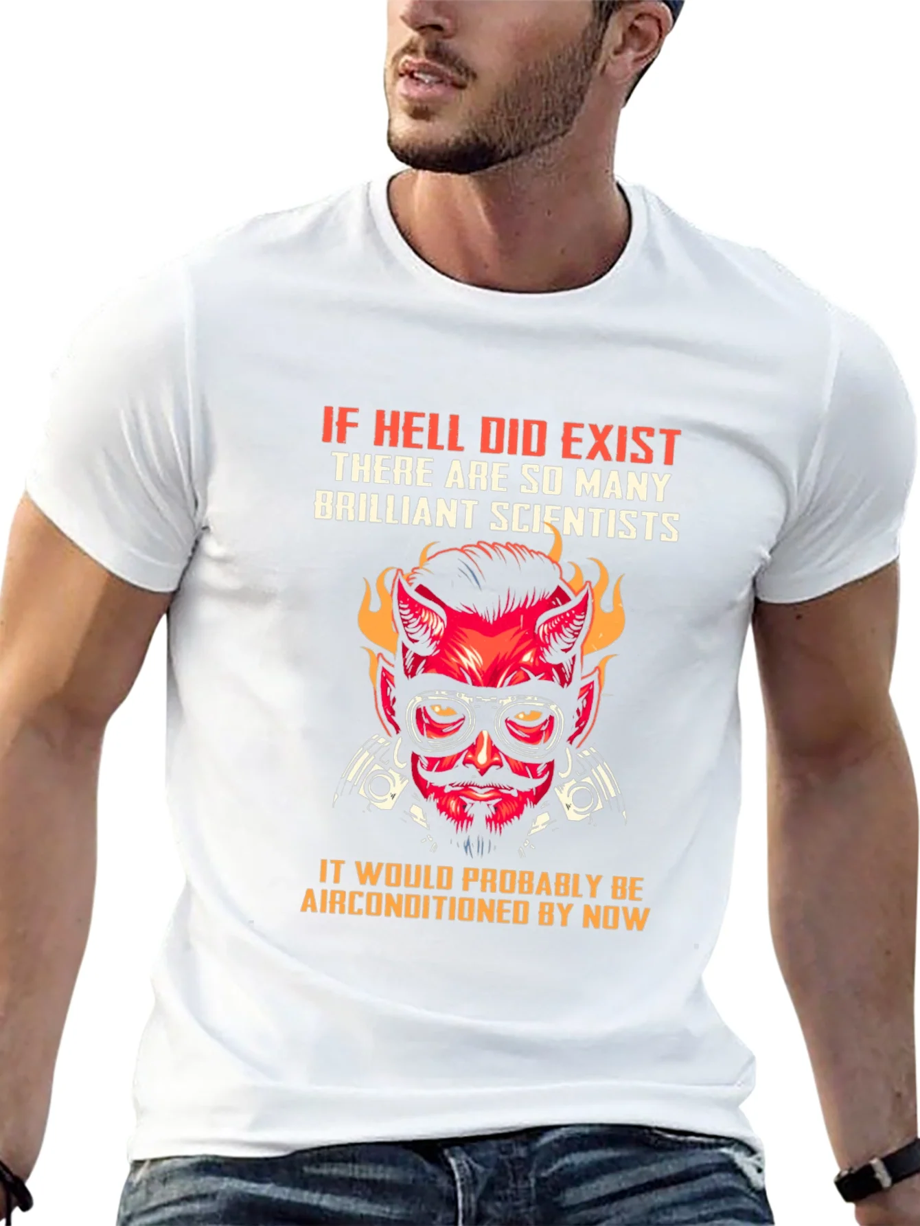 Rebbecca Hell Air Conditioned T-Shirt - Scientist Design