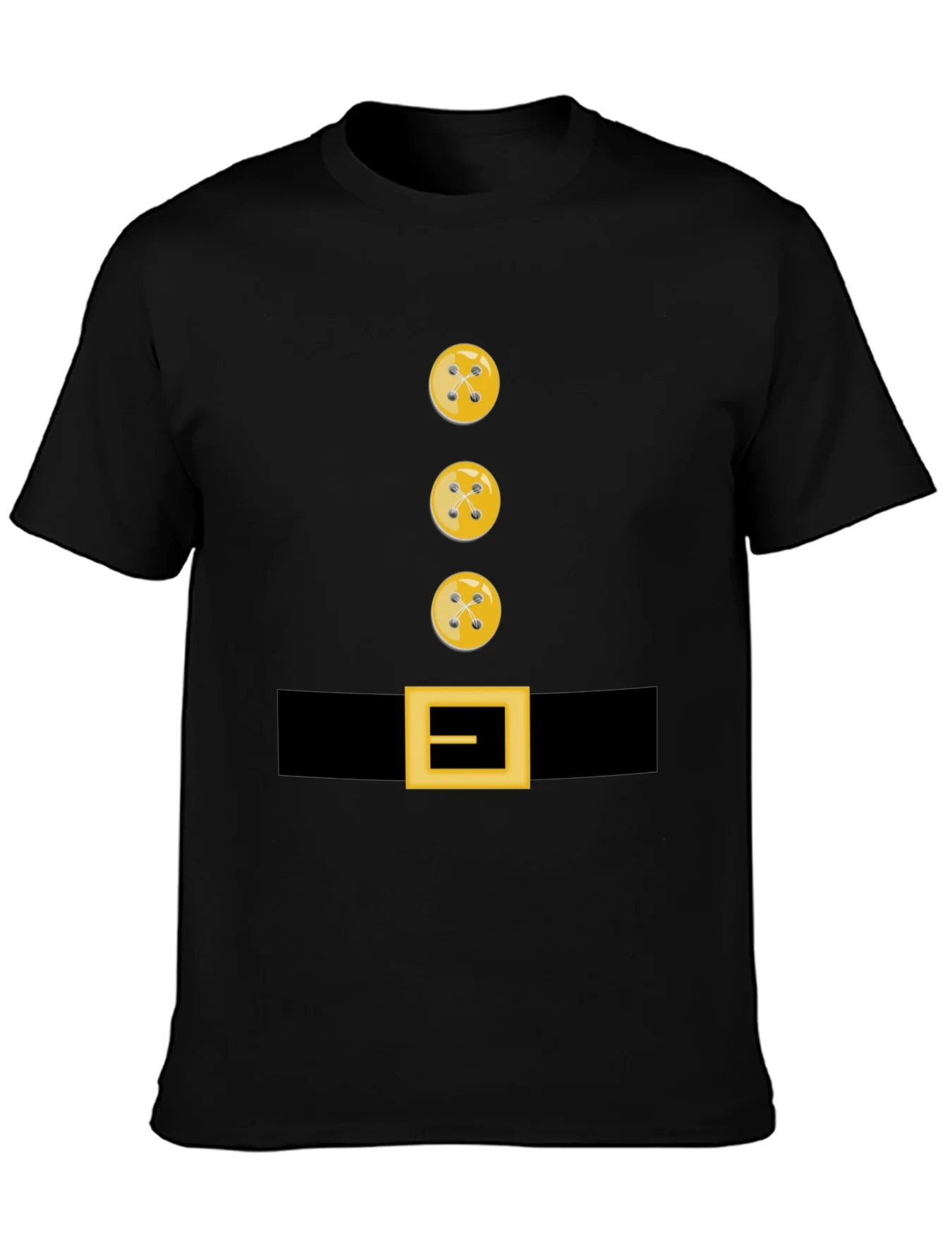 Rebbecca Novelty Button and Belt Graphic T-Shirt