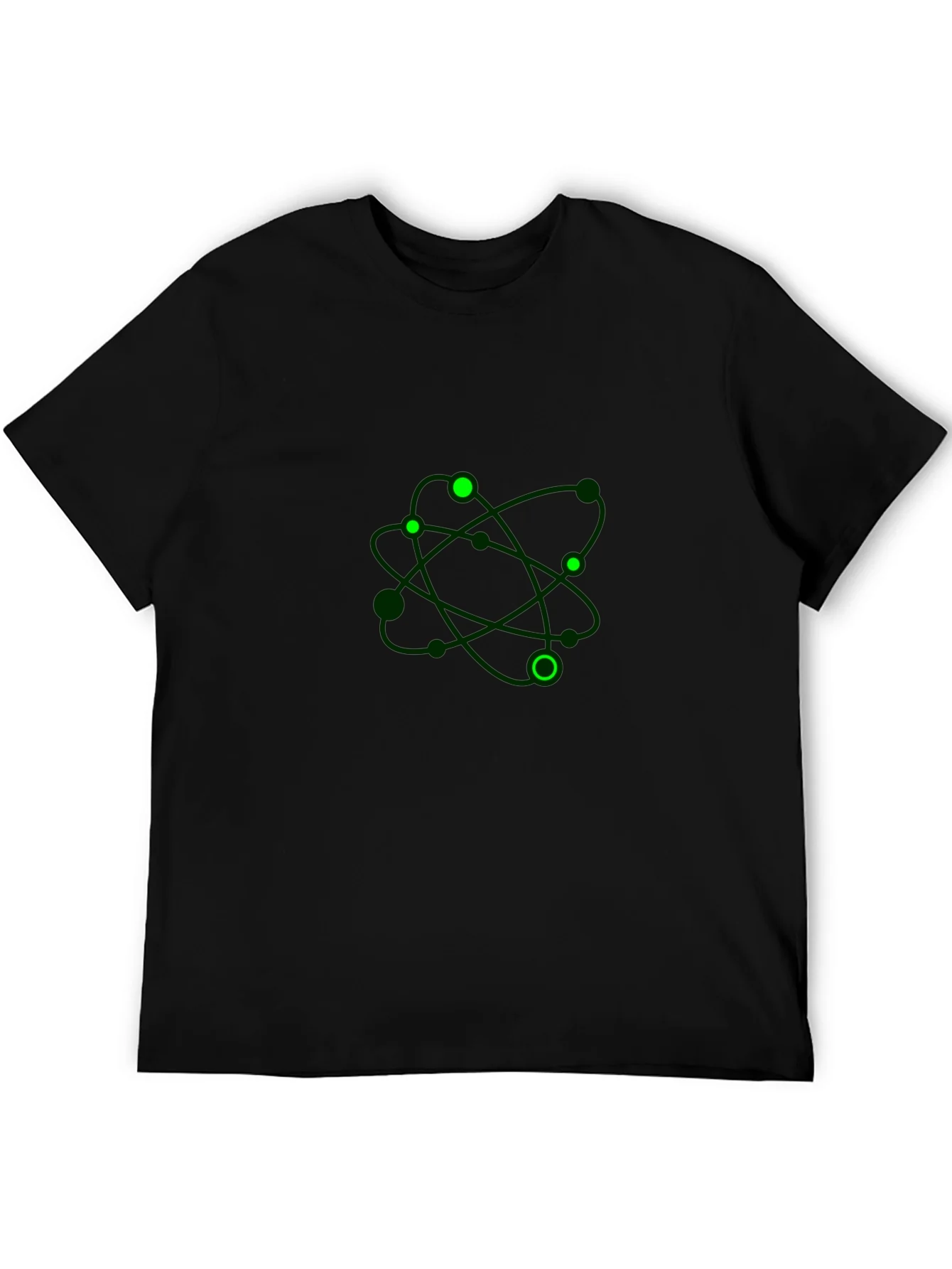 Rebbecca Atom Graphic Tee - Black Casual T-Shirt