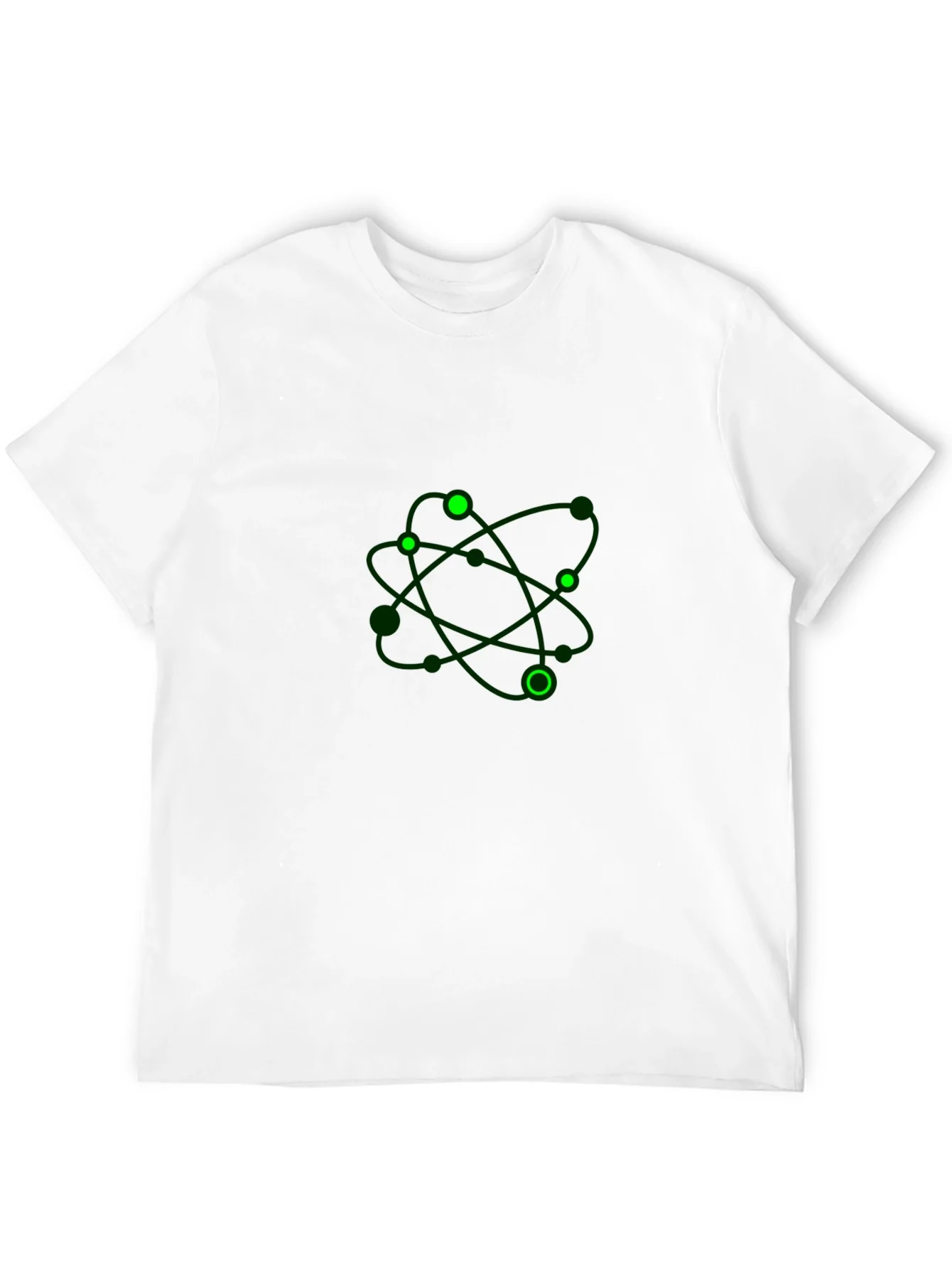 Rebbecca Atom Graphic Tee - Black Casual T-Shirt