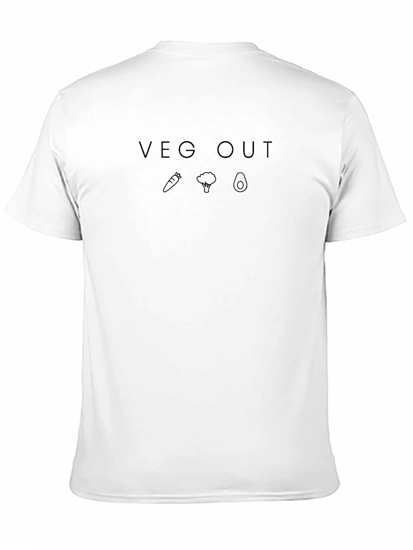 Camiseta Veg Out - Dise?o Vegetariano