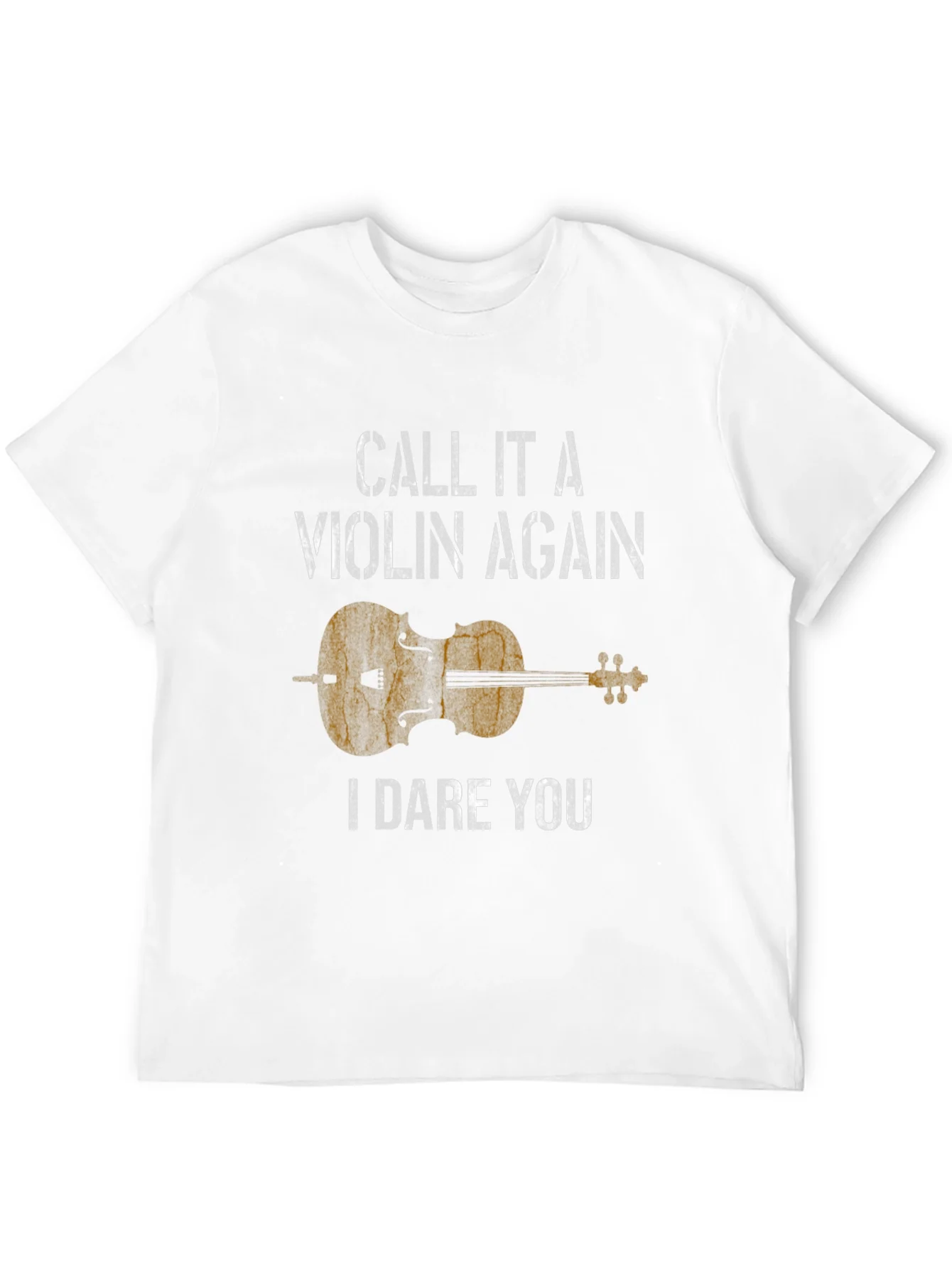 Camiseta Negra con Dise?o de Violonchelo I Dare You