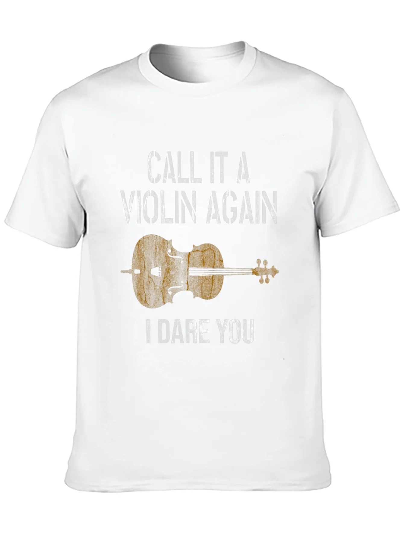 Camiseta Negra con Dise?o de Violonchelo I Dare You