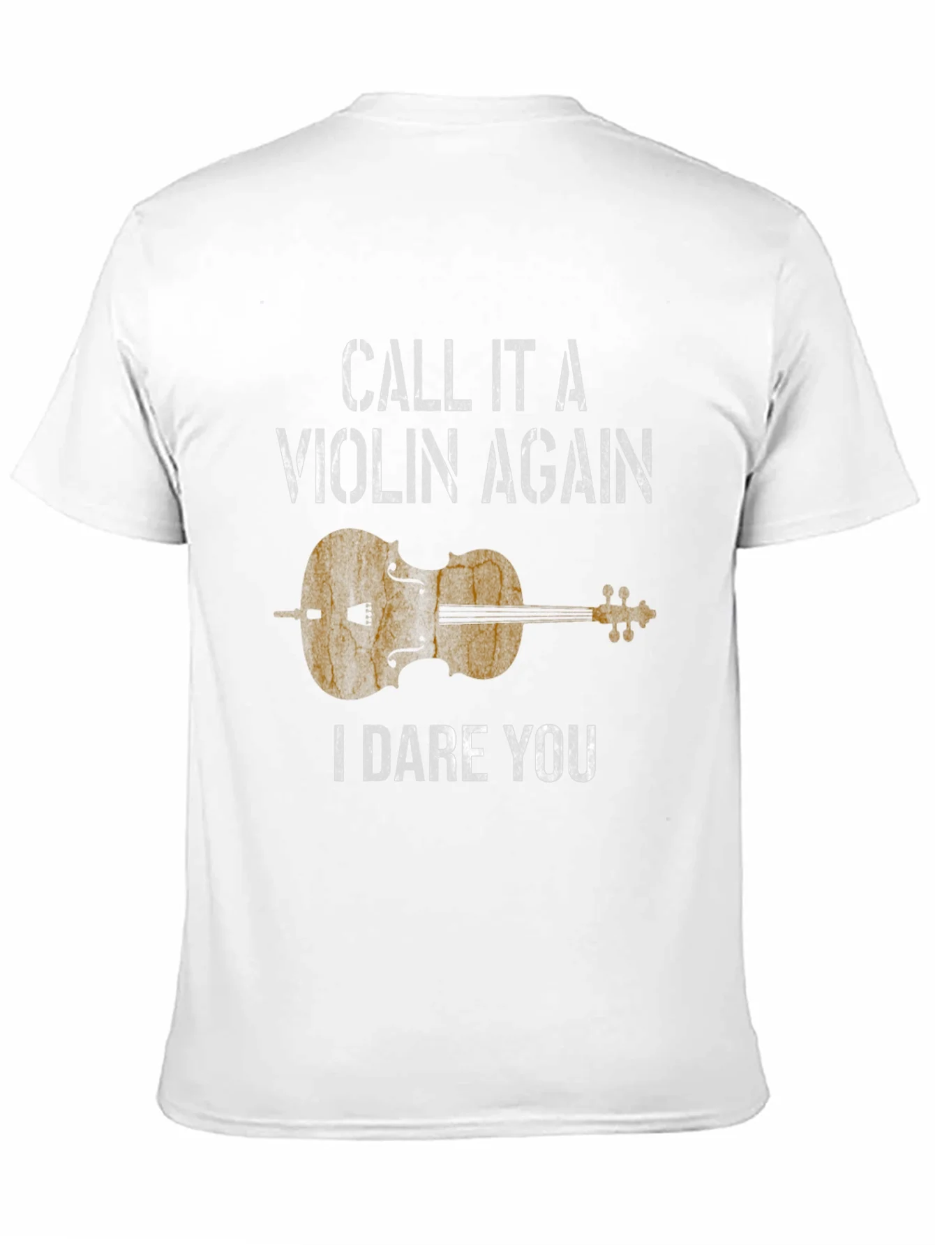Camiseta Negra con Dise?o de Violonchelo I Dare You