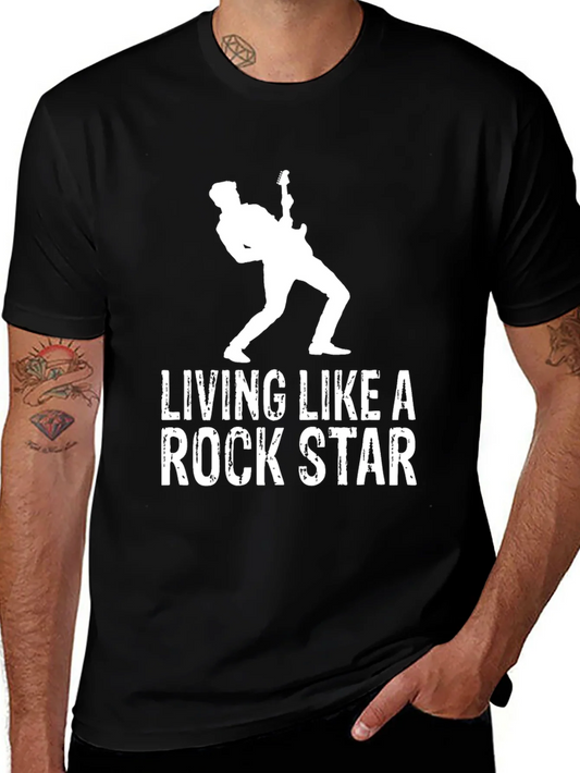 Rebbecca Living Like a Rock Star Graphic Tee