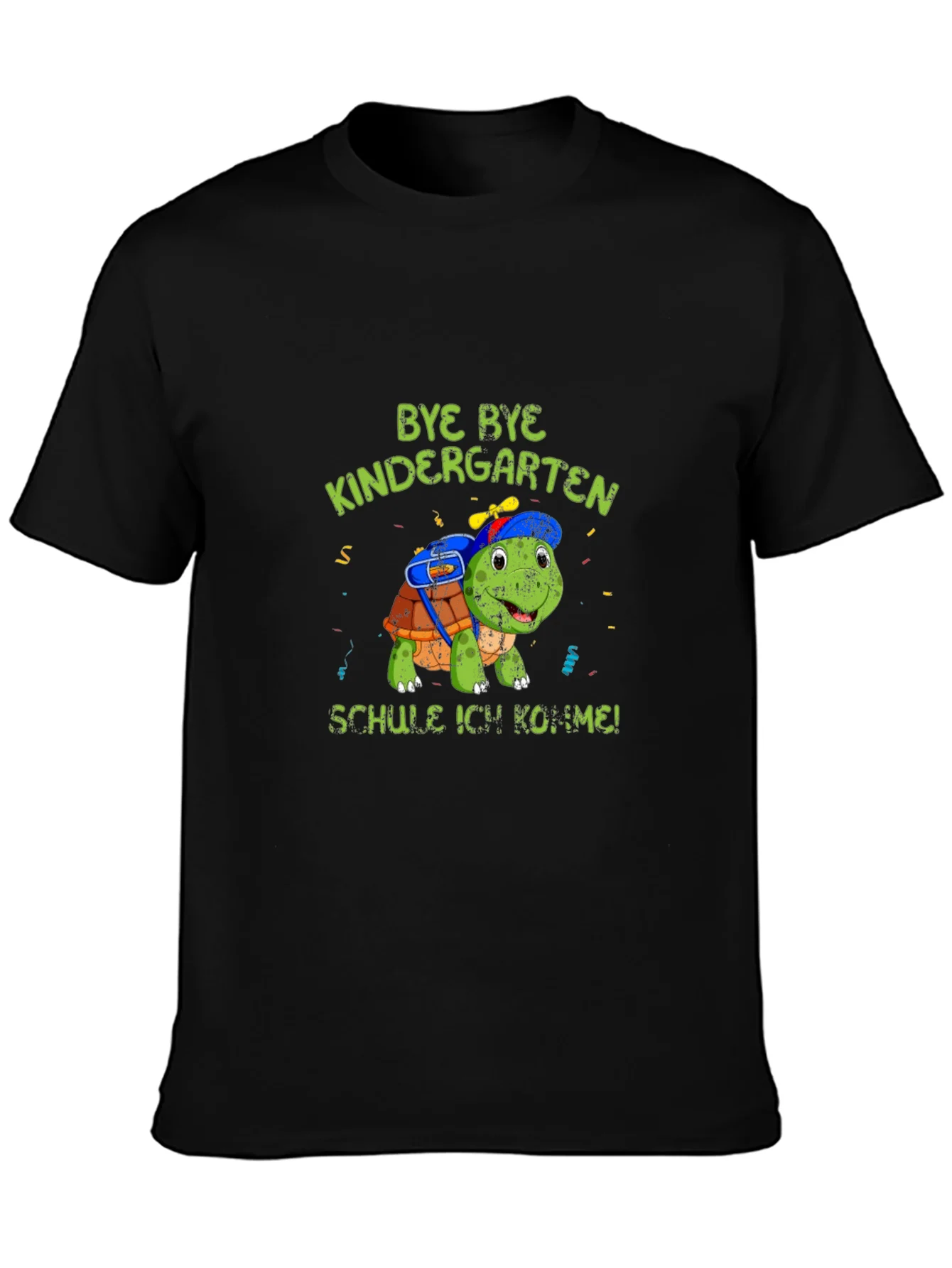 Rebbecca Bye Bye Kindergarten Turtle T-Shirt