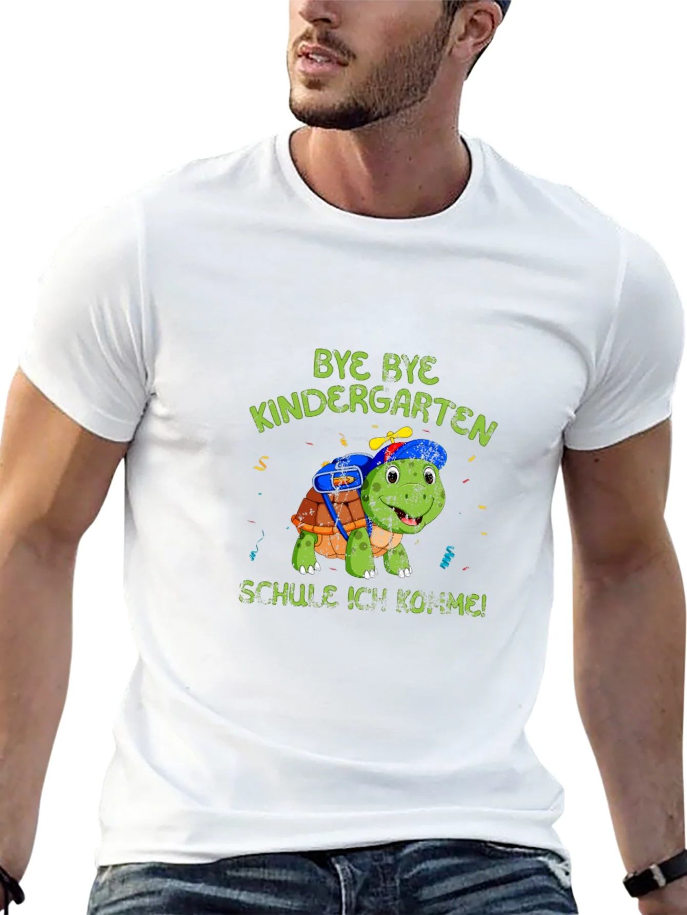 Rebbecca Bye Bye Kindergarten Turtle T-Shirt
