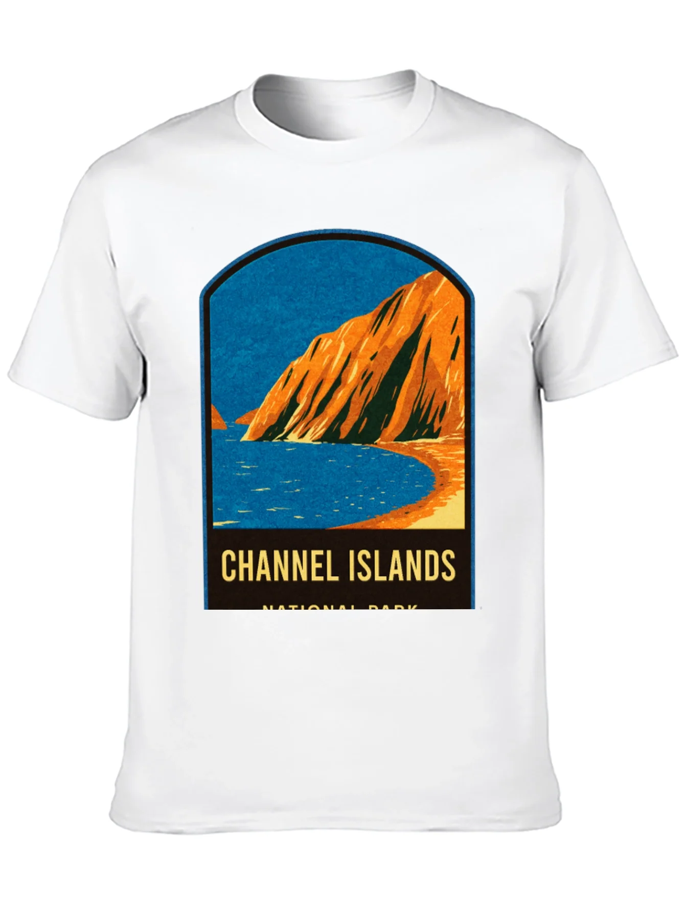 Camiseta Negra Islas del Canal