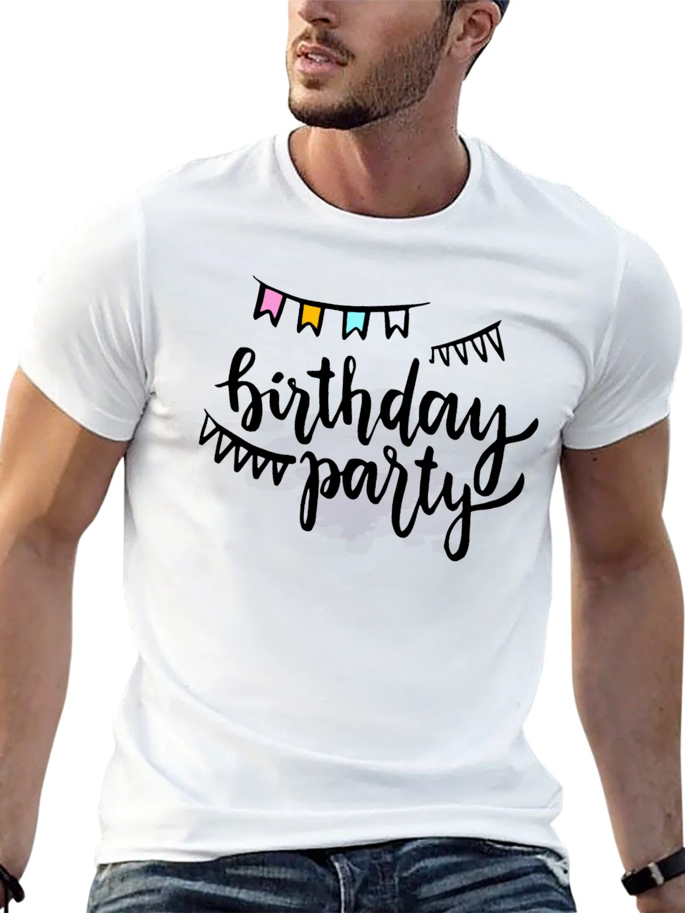 Rebbecca Birthday Party Black T-Shirt