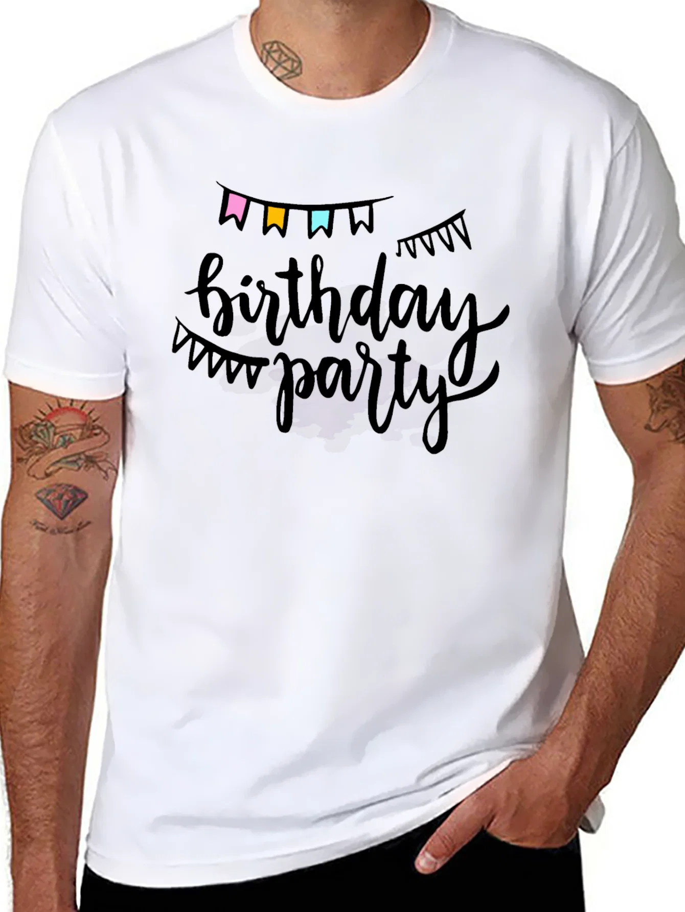 Rebbecca Birthday Party Black T-Shirt