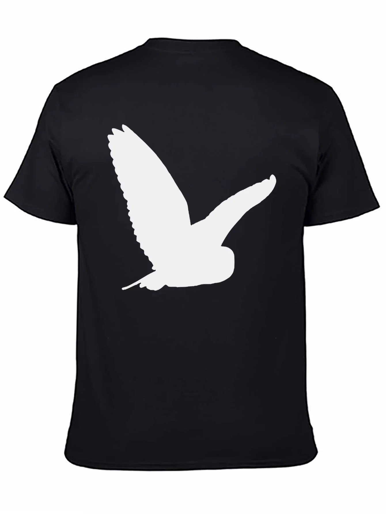 Rebbecca Owl Silhouette T-Shirt - Classic Black Tee