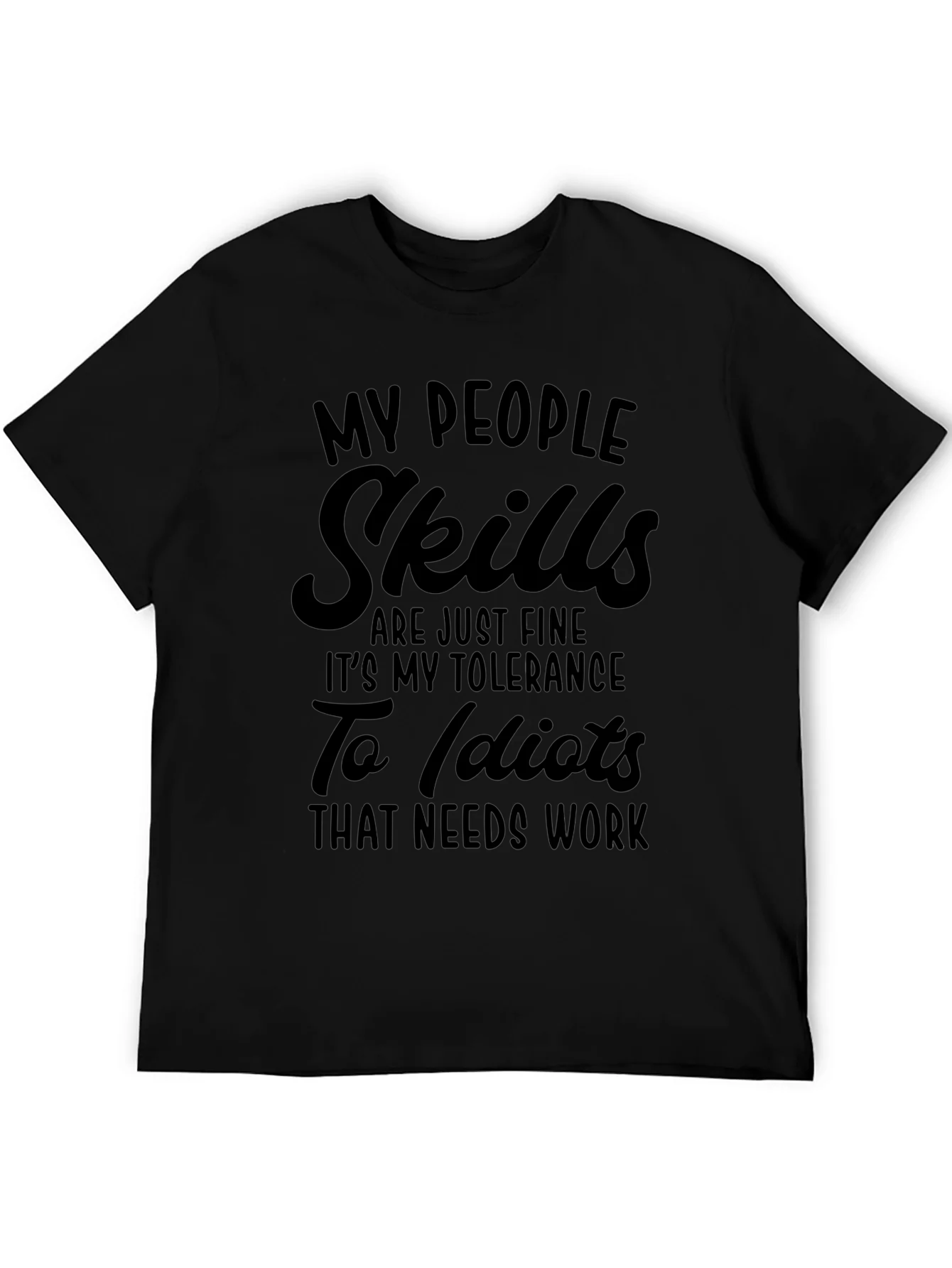 Rebbecca My People Skills Funny Graphic Tee