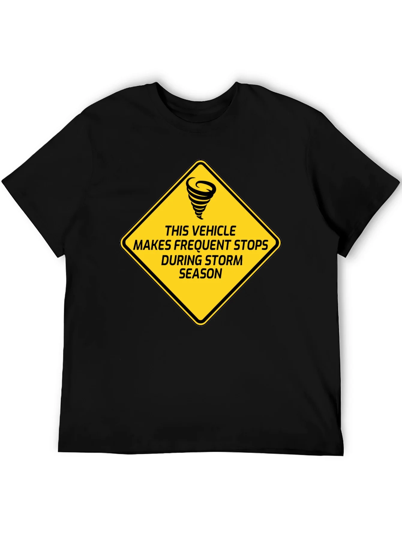 Camiseta Negra Humor¨ªstica - Parada Tormenta
