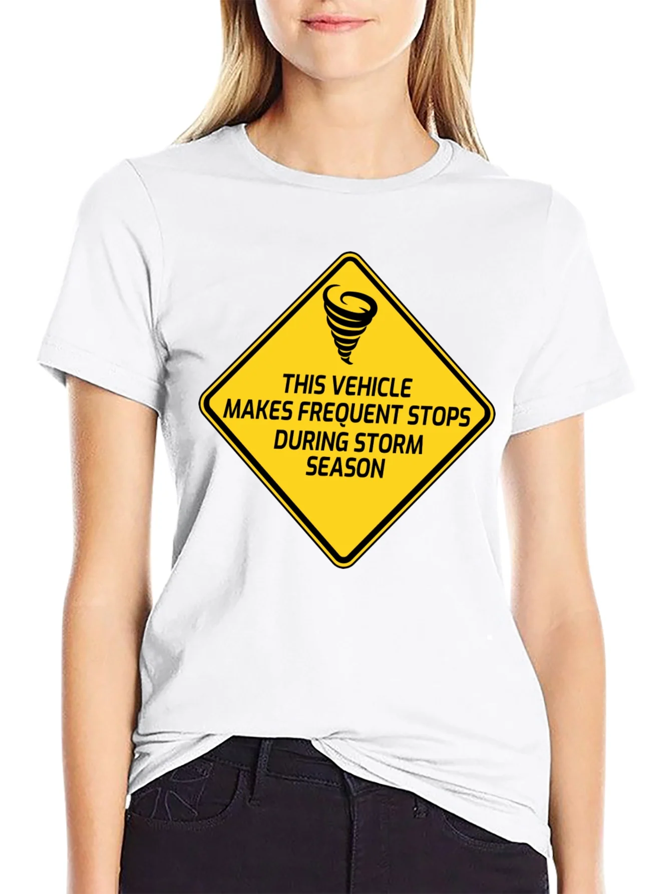 Camiseta Negra Humor¨ªstica - Parada Tormenta