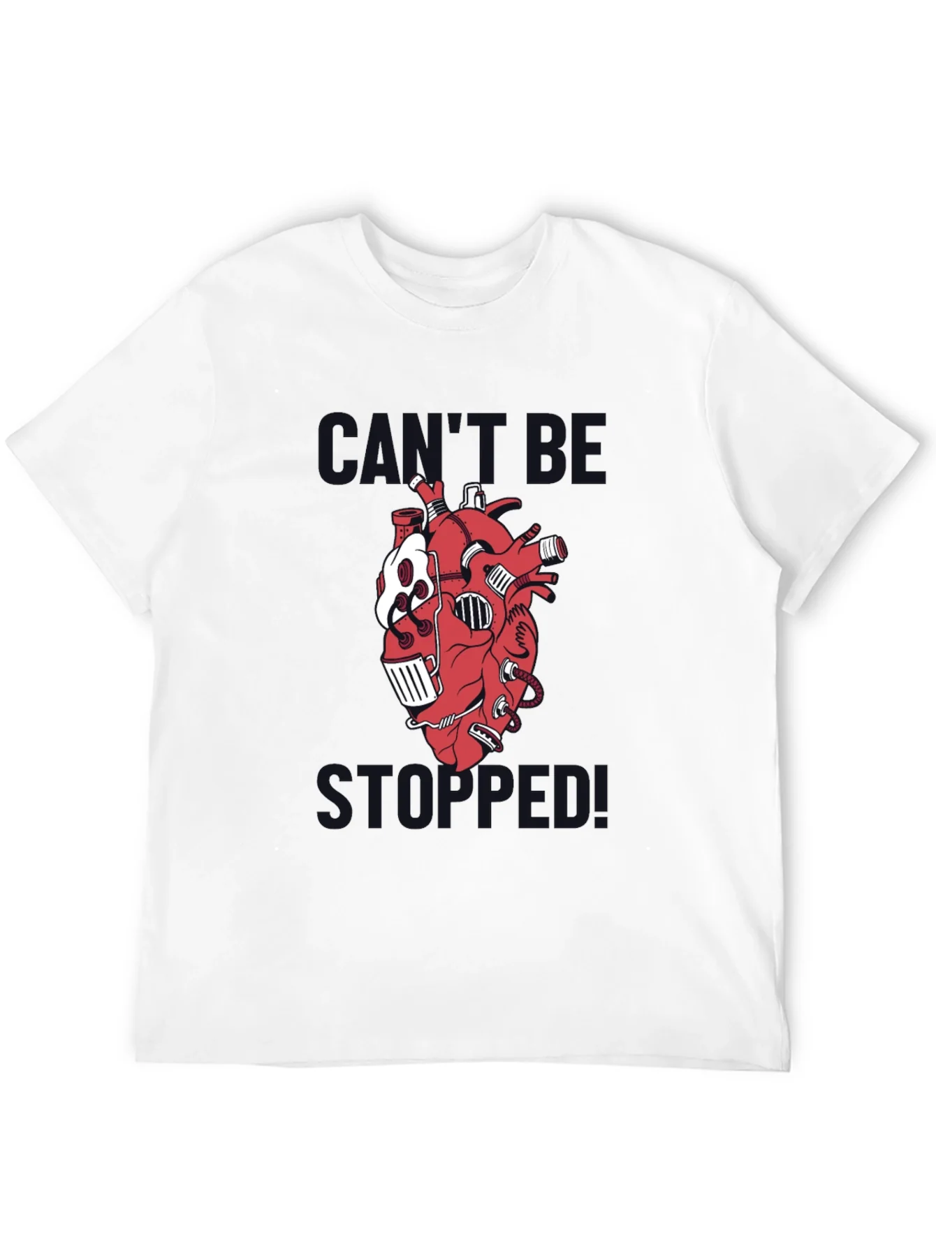 Camiseta Negra Coraz¨®n Mec¨¢nico ?Imparable!