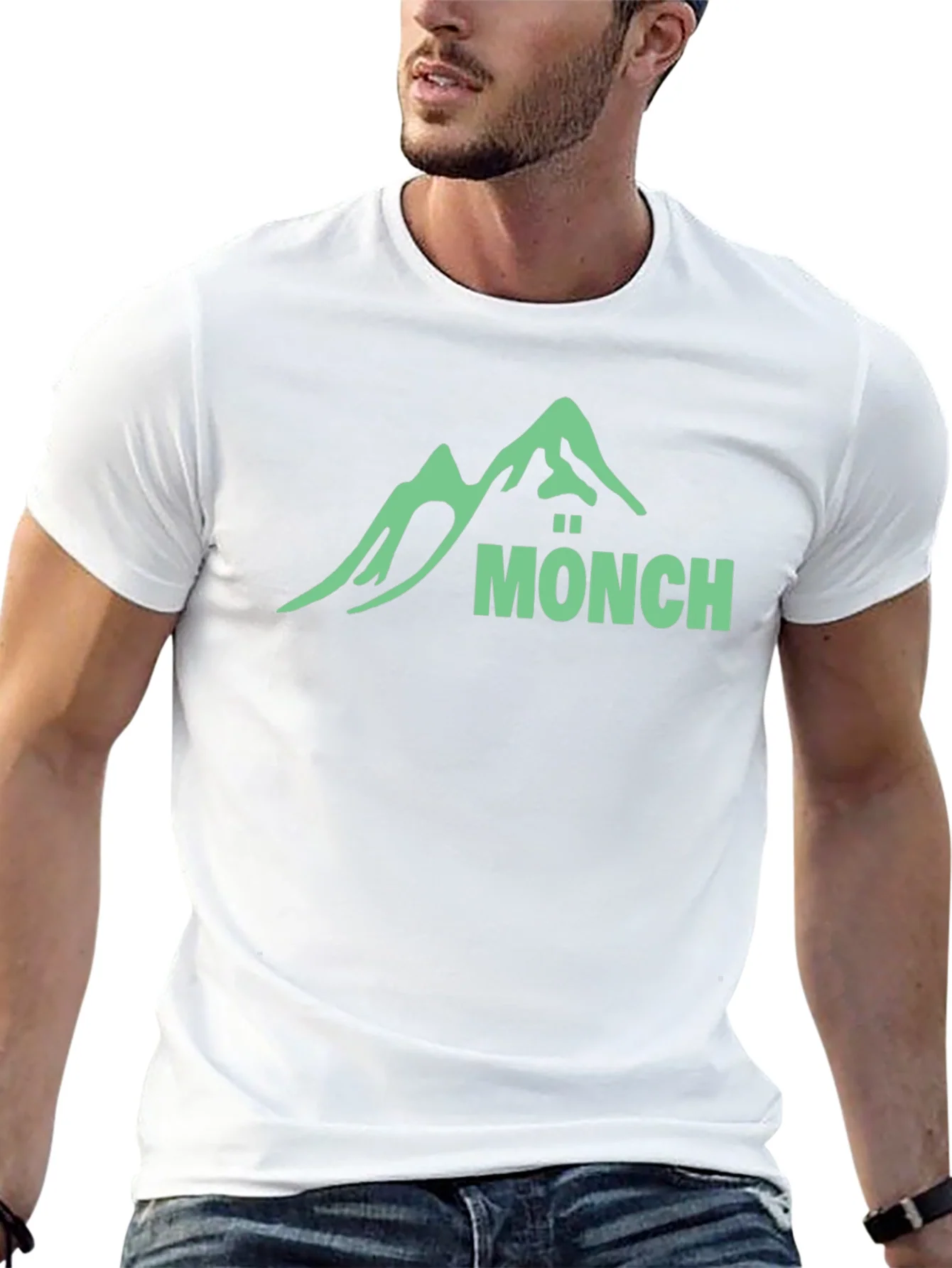 Rebbecca Mönch Mountain T-Shirt - Black Graphic Tee