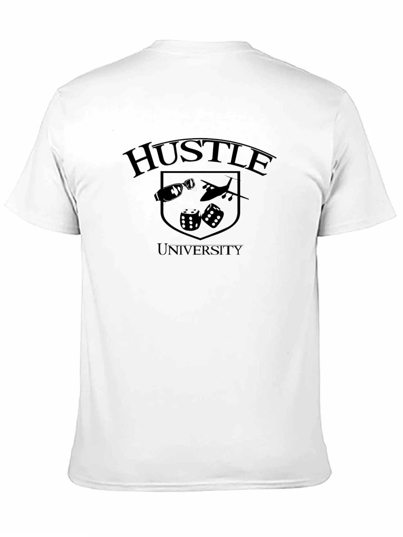 Camiseta Negra Hustle University