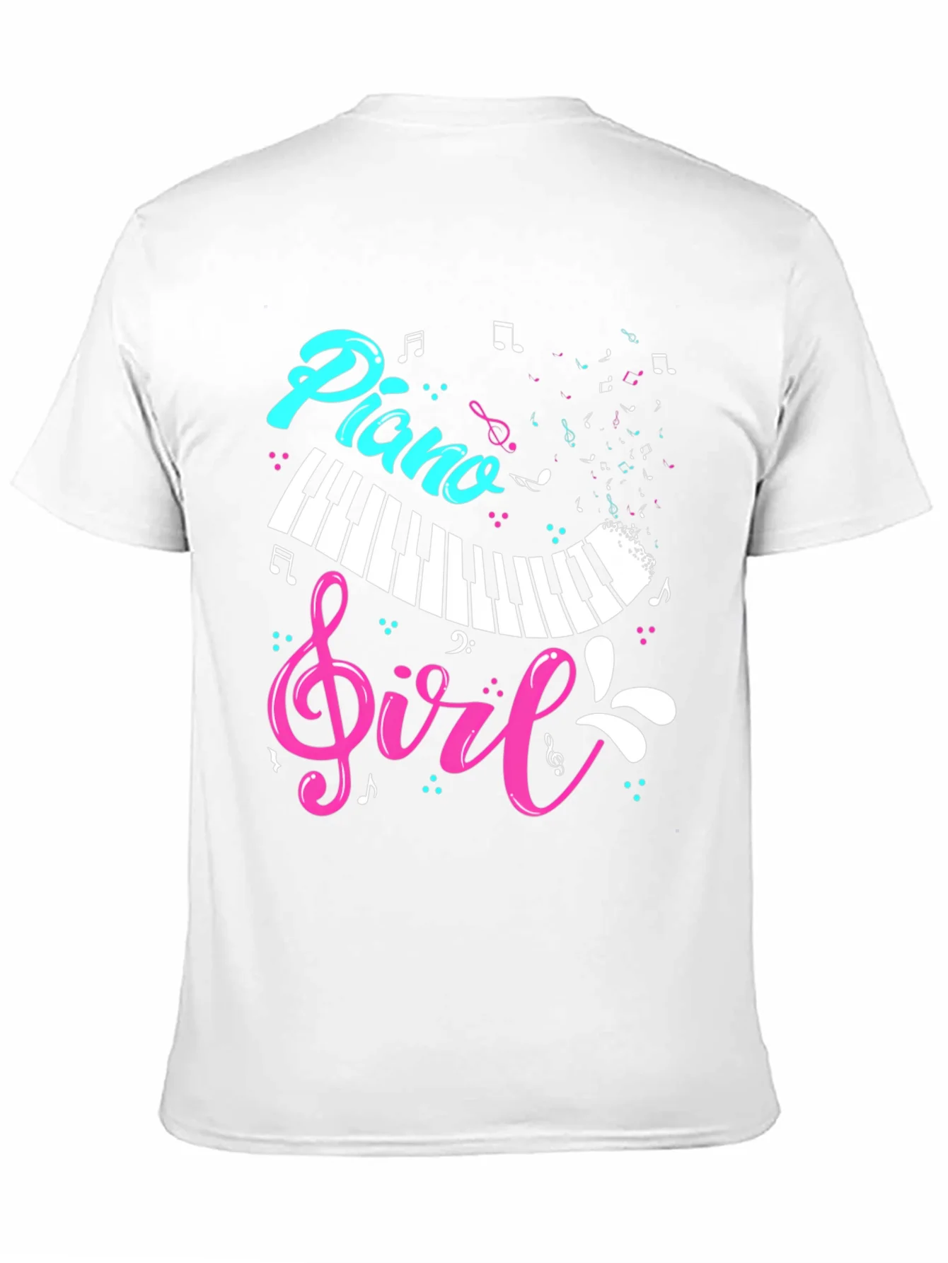 Rebbecca Piano Girl Graphic T-Shirt