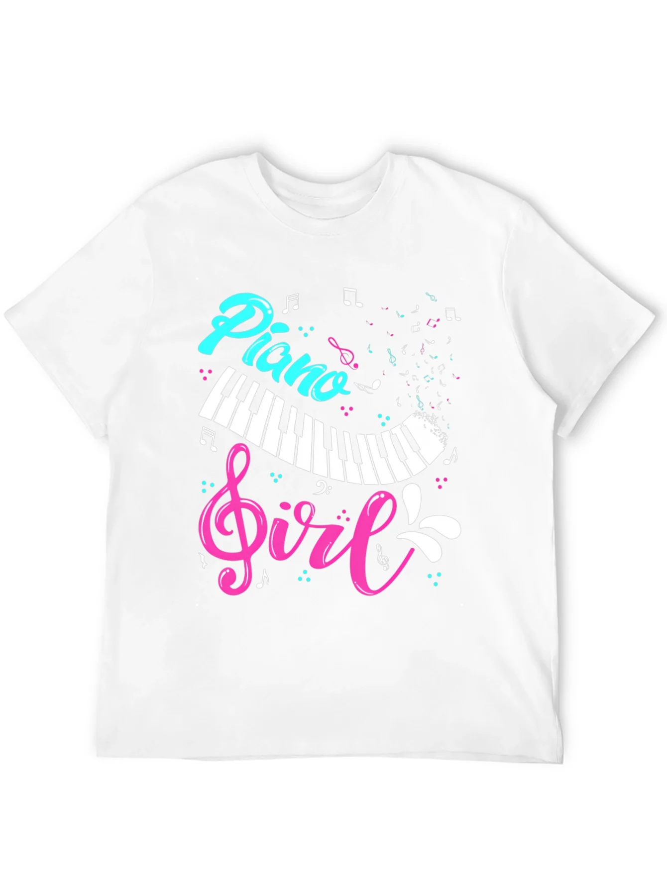 Rebbecca Piano Girl Graphic T-Shirt