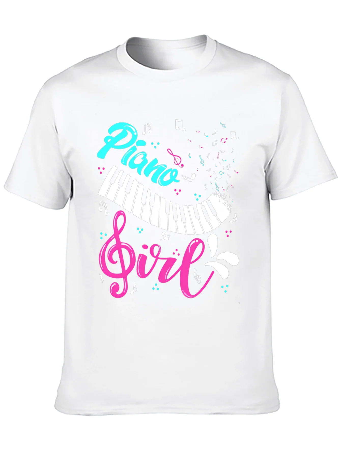 Rebbecca Piano Girl Graphic T-Shirt