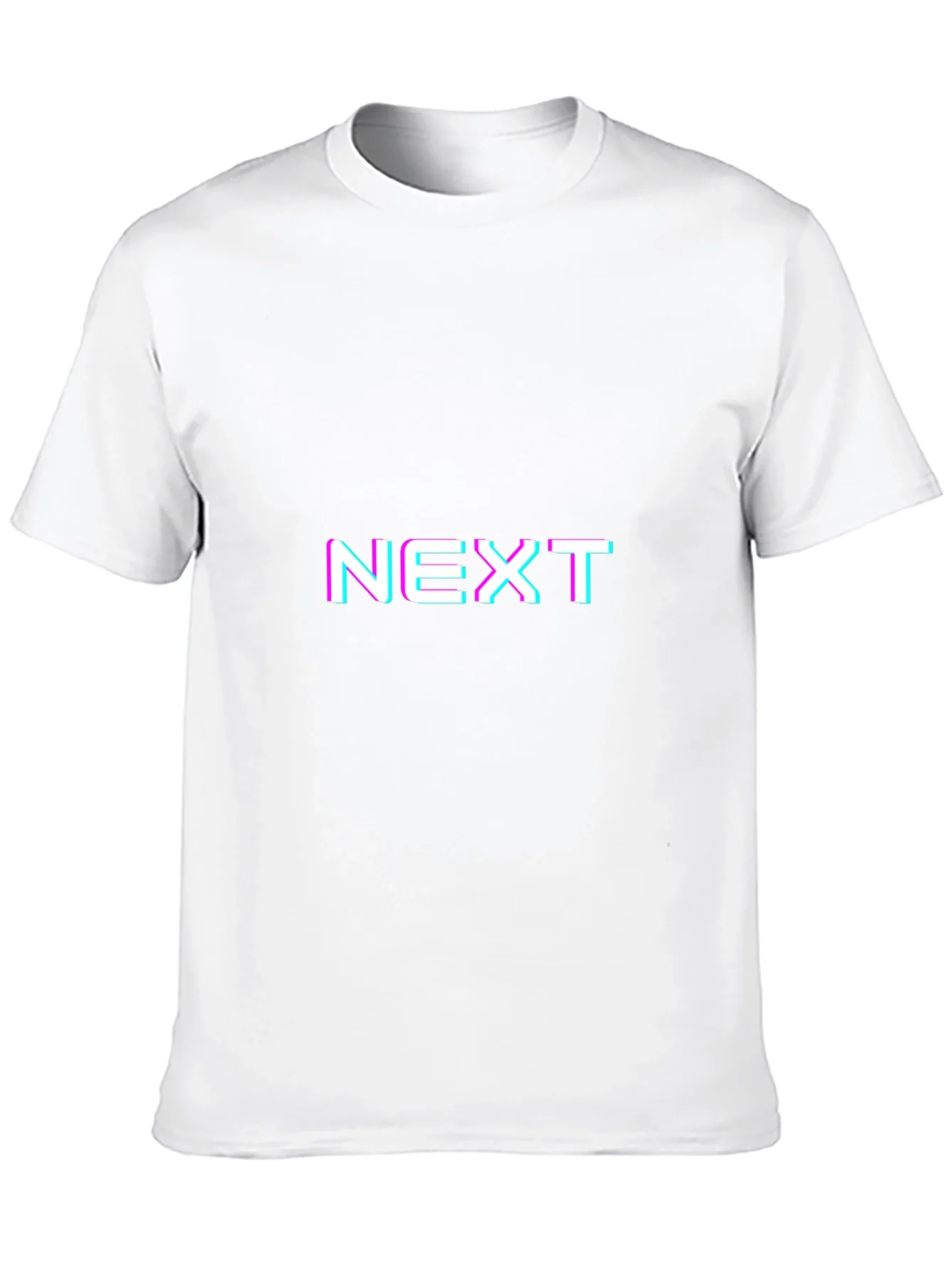 Camiseta Negra con Dise?o Gr¨¢fico NEXT