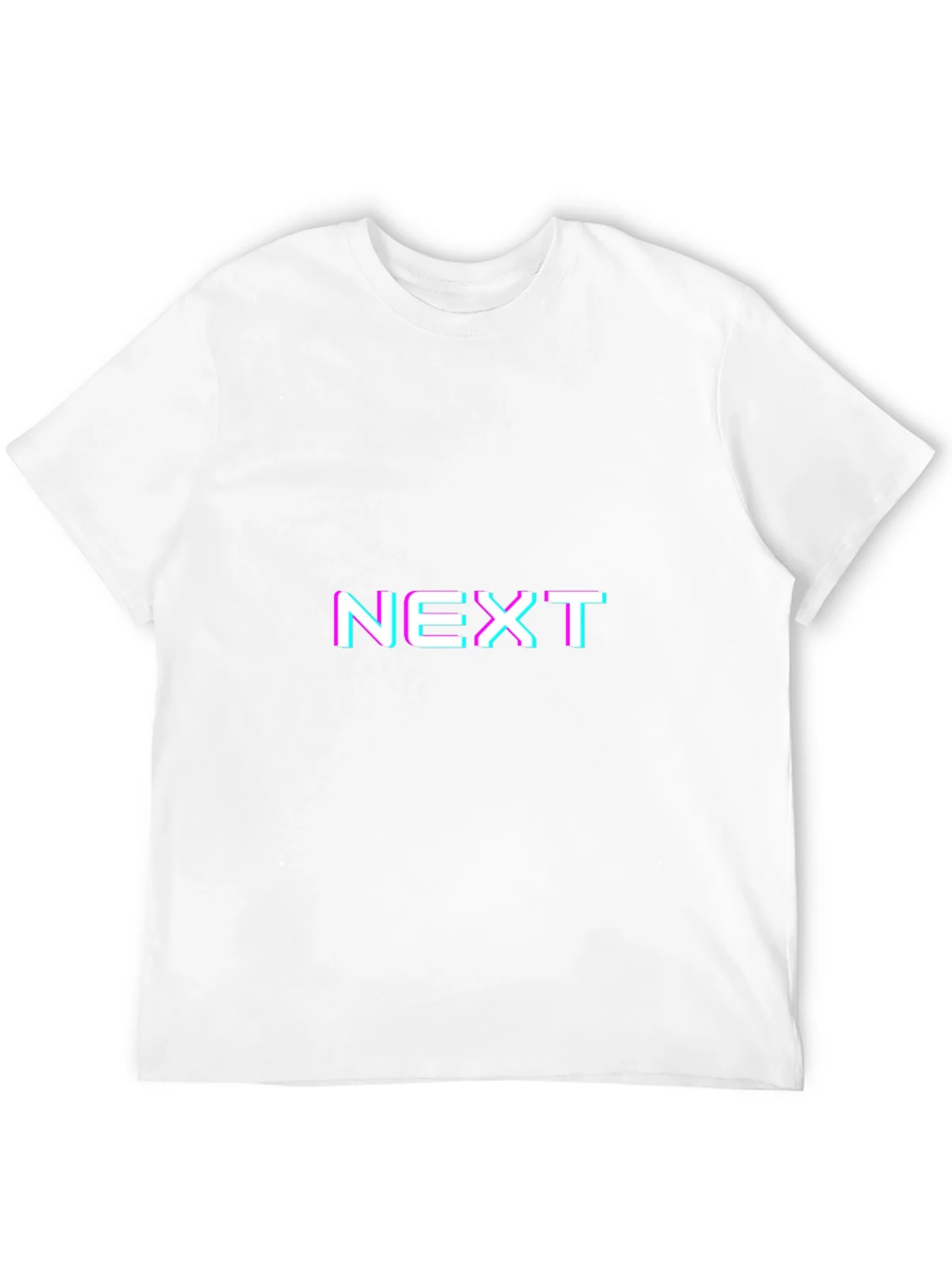 Camiseta Negra con Dise?o Gr¨¢fico NEXT